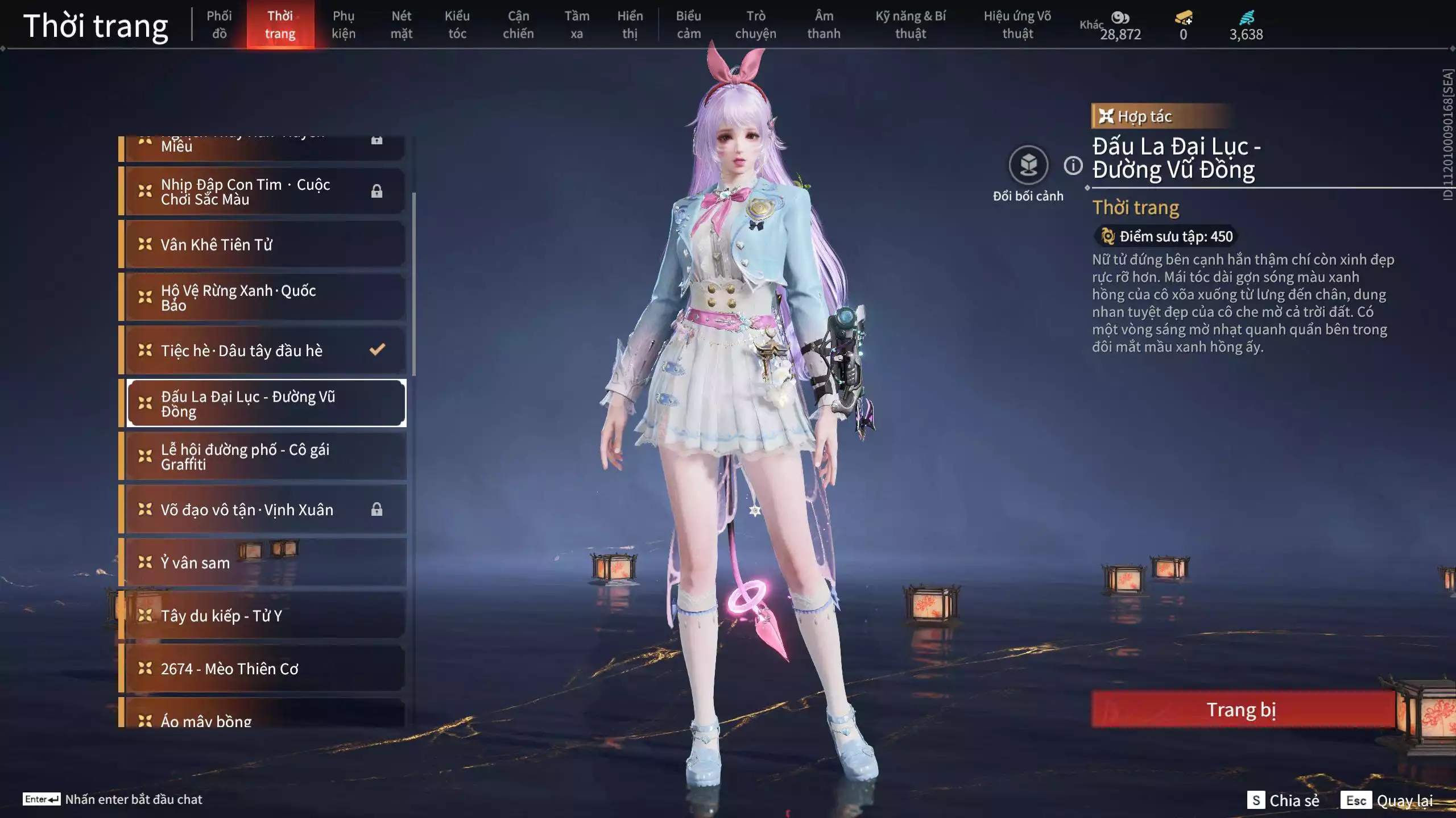 Ảnh ACC VIP MS: 010725 1 Trích Tinh: Cung-Hoa Sương Tiễn ( 1 Sao Vàng, 2 Sao Đỏ), 16 Vũ khí đỏ, 12 Trang Phục đỏ, 10 Thời Trang Bikini, 9 Phụ Kiện Hóa Hình, Nhiều Thời Trang Limited