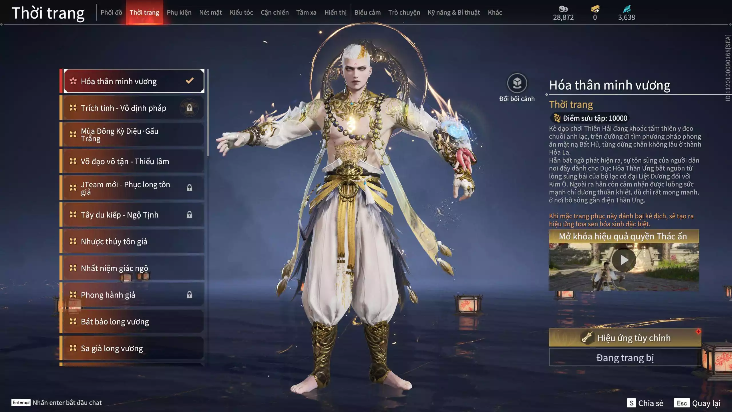 Ảnh ACC VIP MS: 010725 1 Trích Tinh: Cung-Hoa Sương Tiễn ( 1 Sao Vàng, 2 Sao Đỏ), 16 Vũ khí đỏ, 12 Trang Phục đỏ, 10 Thời Trang Bikini, 9 Phụ Kiện Hóa Hình, Nhiều Thời Trang Limited