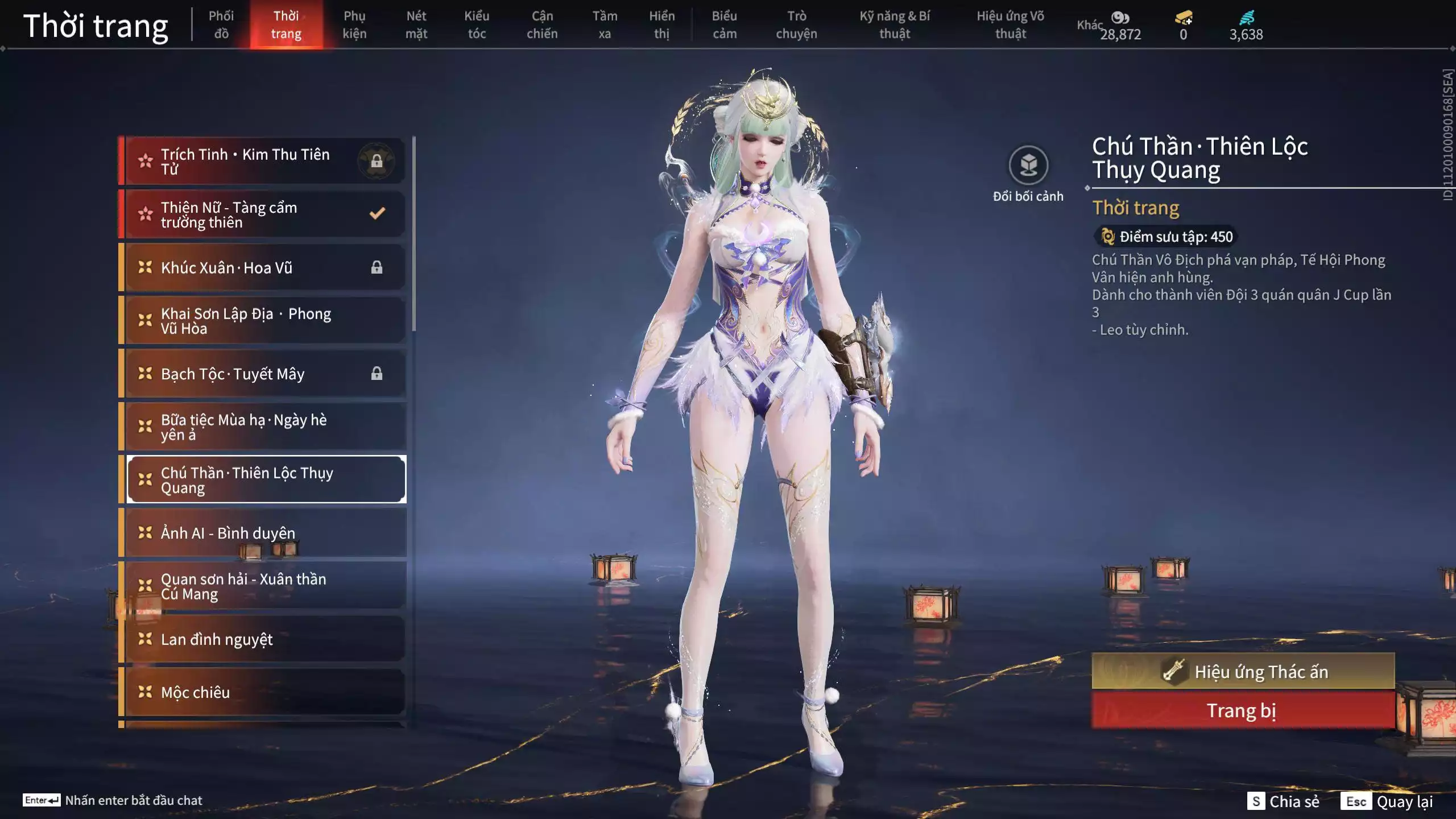 Ảnh ACC VIP MS: 010725 1 Trích Tinh: Cung-Hoa Sương Tiễn ( 1 Sao Vàng, 2 Sao Đỏ), 16 Vũ khí đỏ, 12 Trang Phục đỏ, 10 Thời Trang Bikini, 9 Phụ Kiện Hóa Hình, Nhiều Thời Trang Limited