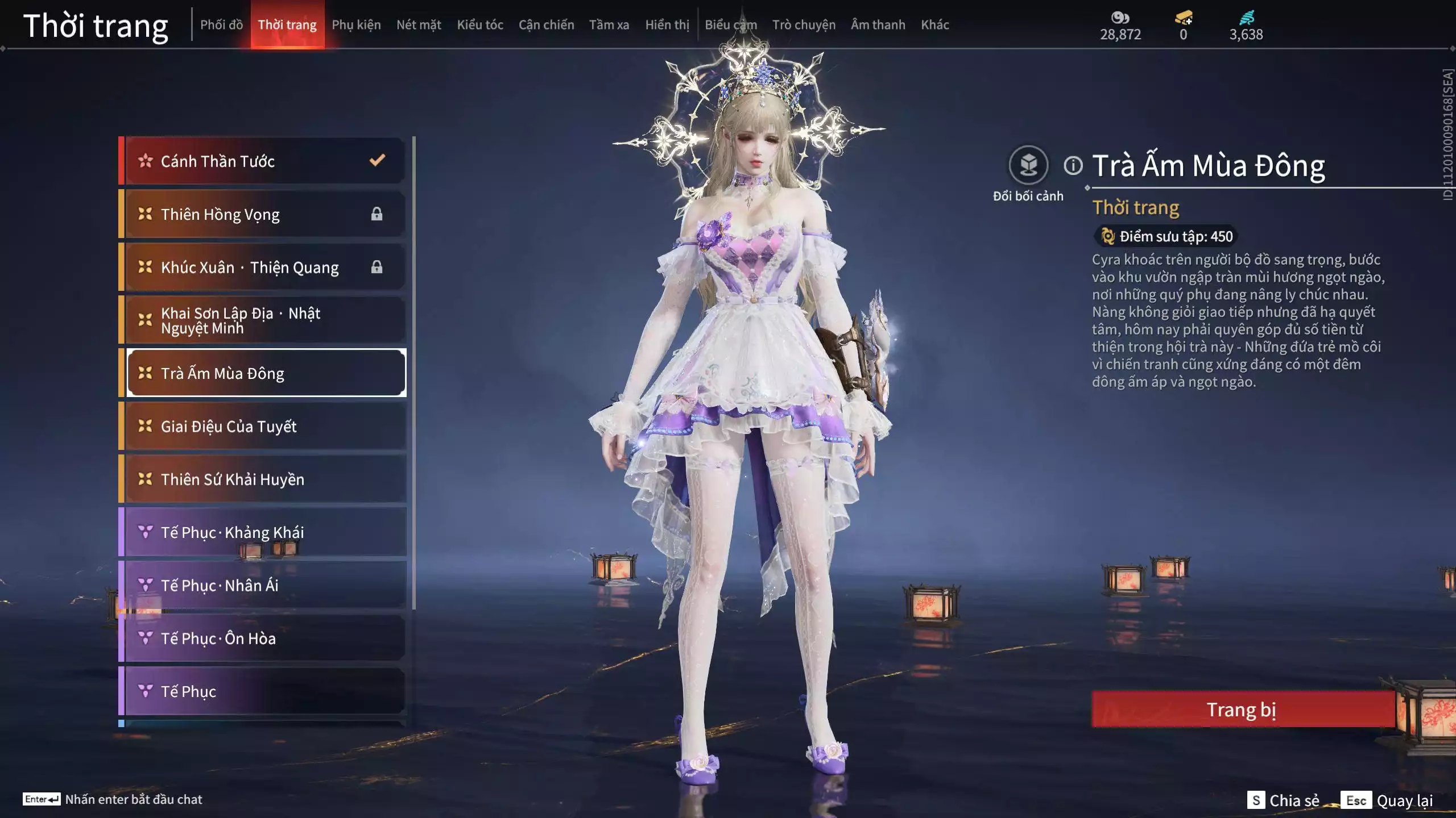 Ảnh ACC VIP MS: 010725 1 Trích Tinh: Cung-Hoa Sương Tiễn ( 1 Sao Vàng, 2 Sao Đỏ), 16 Vũ khí đỏ, 12 Trang Phục đỏ, 10 Thời Trang Bikini, 9 Phụ Kiện Hóa Hình, Nhiều Thời Trang Limited