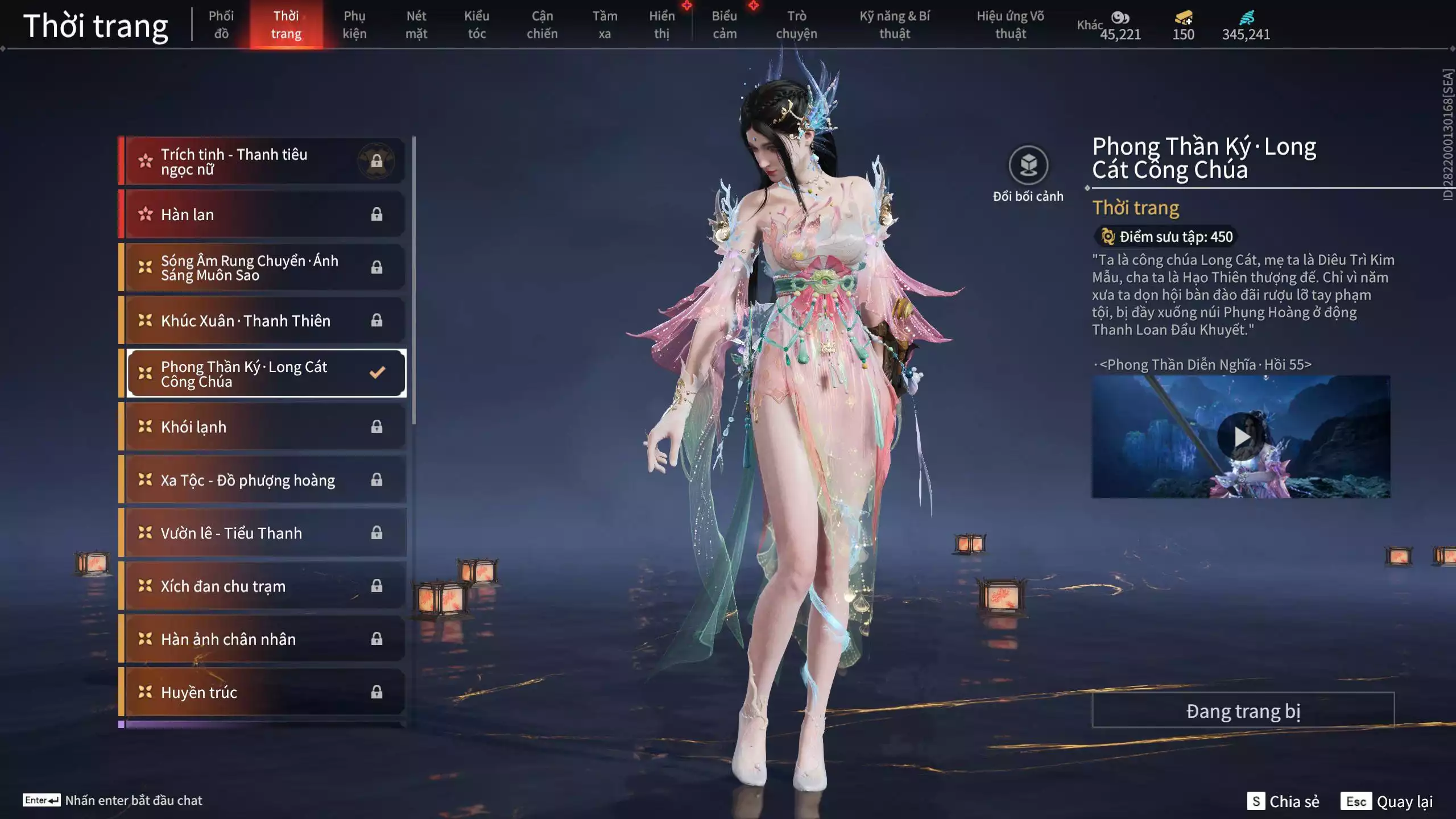Ảnh Acc 633: 4 Vũ khí đỏ: Gậy Như Ý, Thiên Quỳnh, Kiếm Thiếu Dương, Song Long Chầu Nguyệt, 4 Trang Phục đỏ: Hỏa Ngục Đế Giáp, Lưu Kim Hiểu Cẩm, Giám Binh Hung Thần, Hoa Của Cát