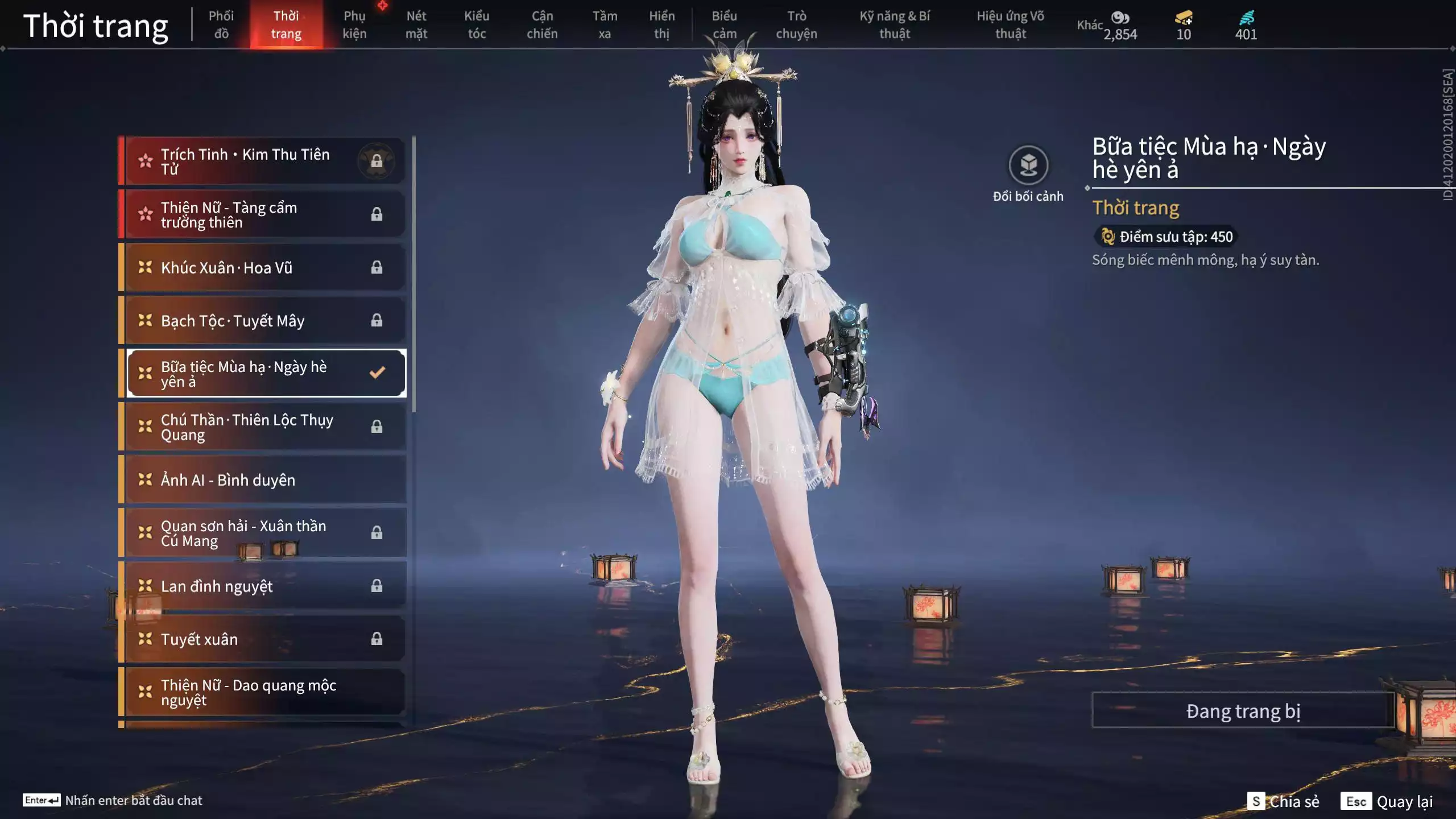 Ảnh Acc 634: Acc siêu đẹp- 1 Trích Tinh, 9 Vũ Khí Đỏ, 6 Trang Phục Đỏ, 6 Trang Phục Bikini