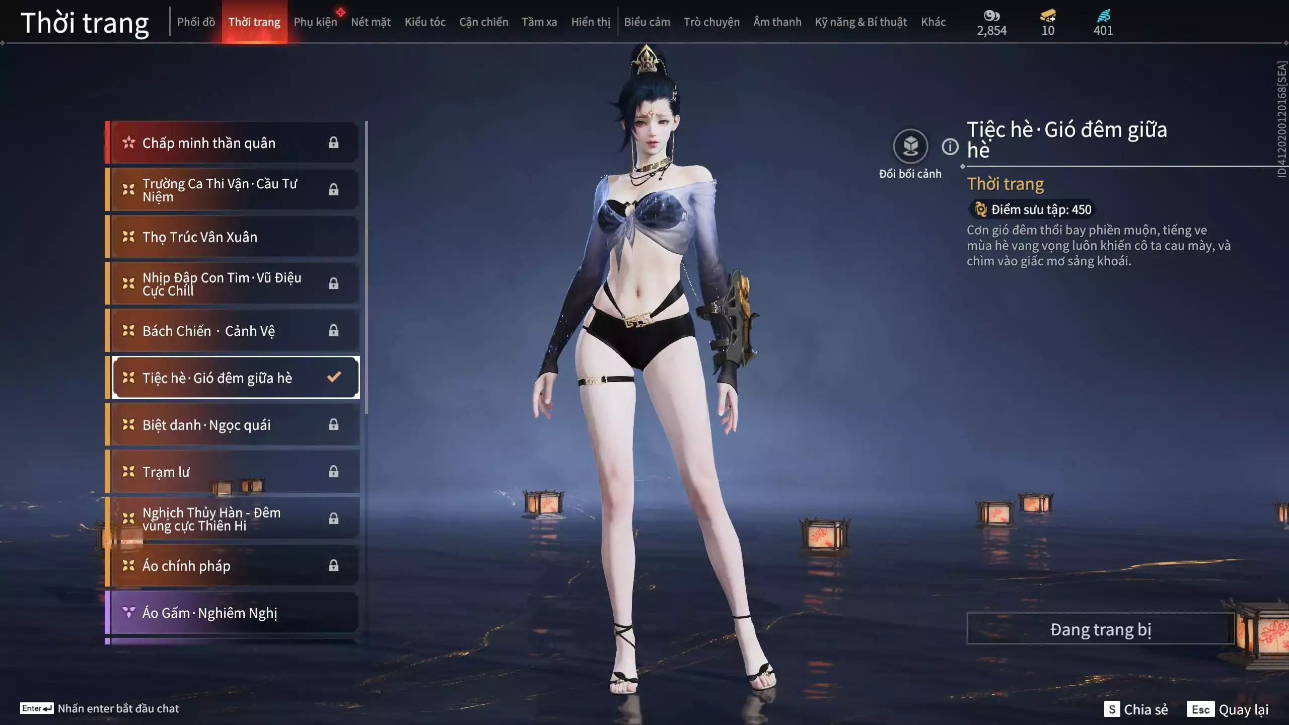 Ảnh Acc 634: Acc siêu đẹp- 1 Trích Tinh, 9 Vũ Khí Đỏ, 6 Trang Phục Đỏ, 6 Trang Phục Bikini