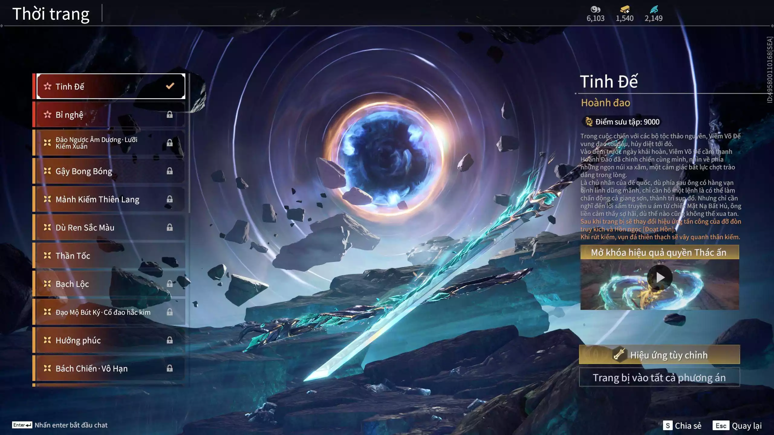 Ảnh Acc 637: *** Dư 1m Steam + 1k5 vàng ***5 Vũ khí đỏ: Gậy Như Ý, Thiên Quỳnh, Tinh Đế, Kích Phi Tướng, Ngược Đêm Rạng, 4 Trang phục đỏ: Tân Hôn Nhuộm Đỏ, Cô Phù Thủy Nhỏ, Hóa Thân Minh Vương, Điệp Mộng