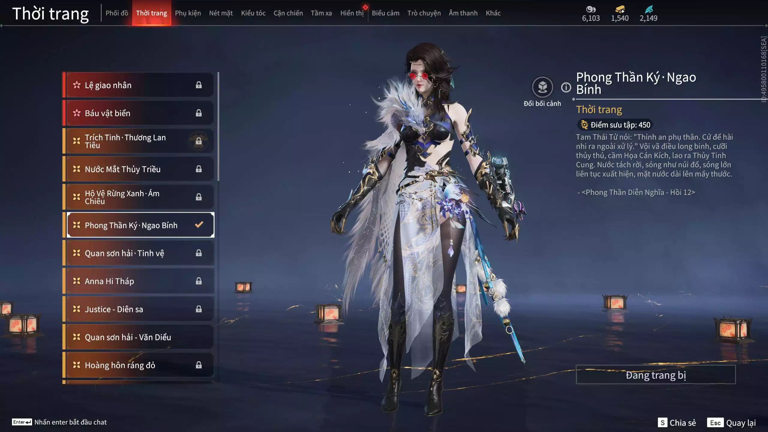Ảnh Acc 637: *** Dư 1m Steam + 1k5 vàng ***5 Vũ khí đỏ: Gậy Như Ý, Thiên Quỳnh, Tinh Đế, Kích Phi Tướng, Ngược Đêm Rạng, 4 Trang phục đỏ: Tân Hôn Nhuộm Đỏ, Cô Phù Thủy Nhỏ, Hóa Thân Minh Vương, Điệp Mộng
