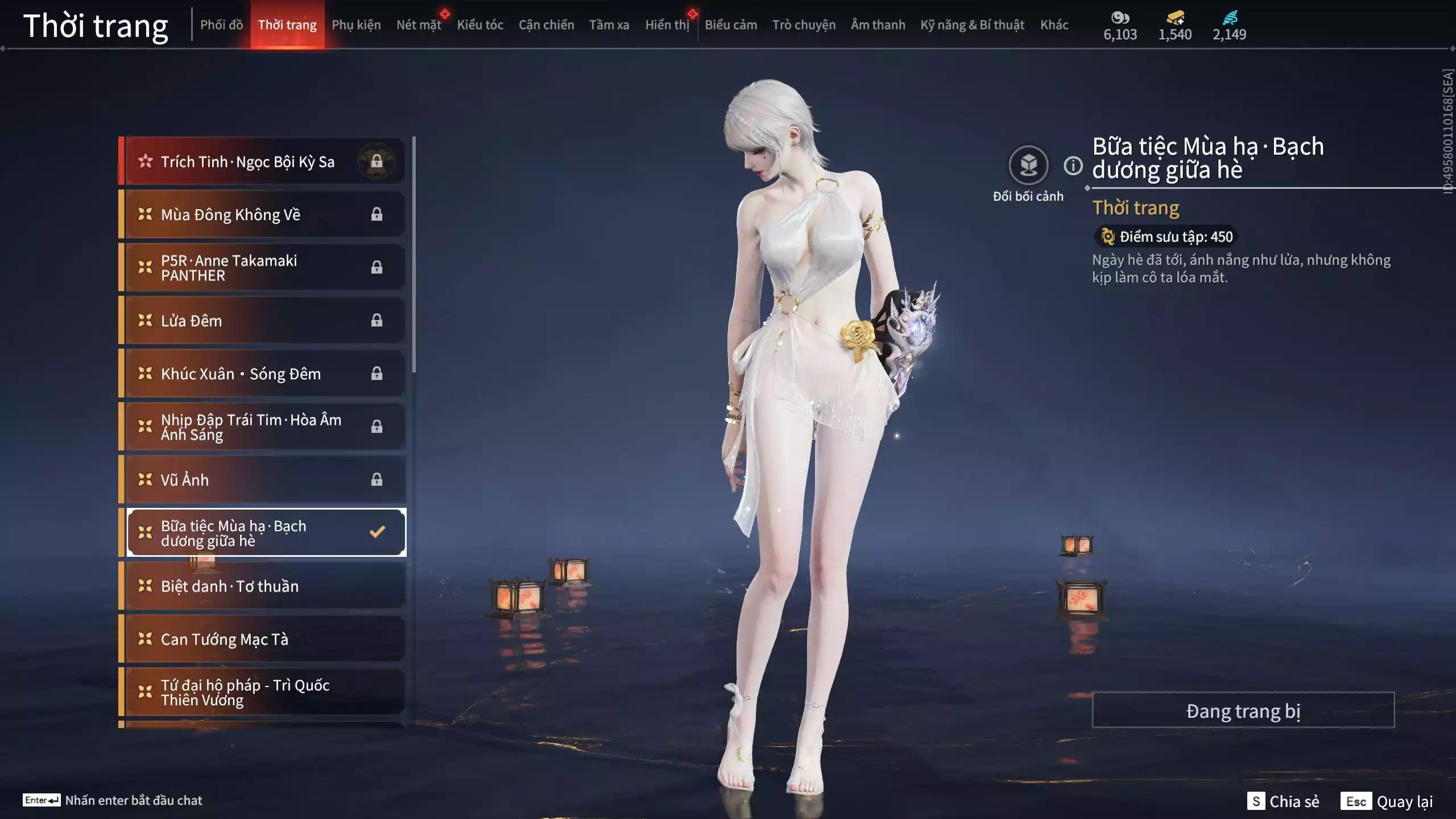 Ảnh Acc 637: *** Dư 1m Steam + 1k5 vàng ***5 Vũ khí đỏ: Gậy Như Ý, Thiên Quỳnh, Tinh Đế, Kích Phi Tướng, Ngược Đêm Rạng, 4 Trang phục đỏ: Tân Hôn Nhuộm Đỏ, Cô Phù Thủy Nhỏ, Hóa Thân Minh Vương, Điệp Mộng