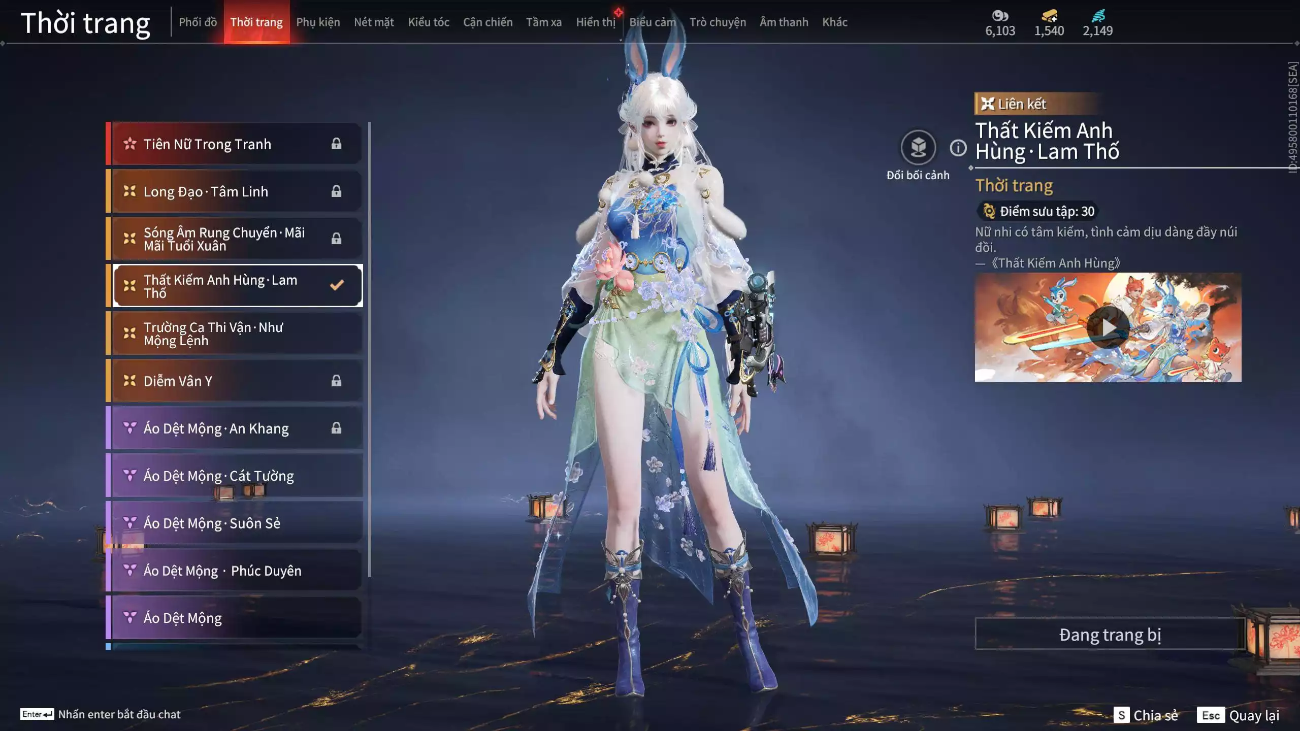 Ảnh Acc 637: *** Dư 1m Steam + 1k5 vàng ***5 Vũ khí đỏ: Gậy Như Ý, Thiên Quỳnh, Tinh Đế, Kích Phi Tướng, Ngược Đêm Rạng, 4 Trang phục đỏ: Tân Hôn Nhuộm Đỏ, Cô Phù Thủy Nhỏ, Hóa Thân Minh Vương, Điệp Mộng