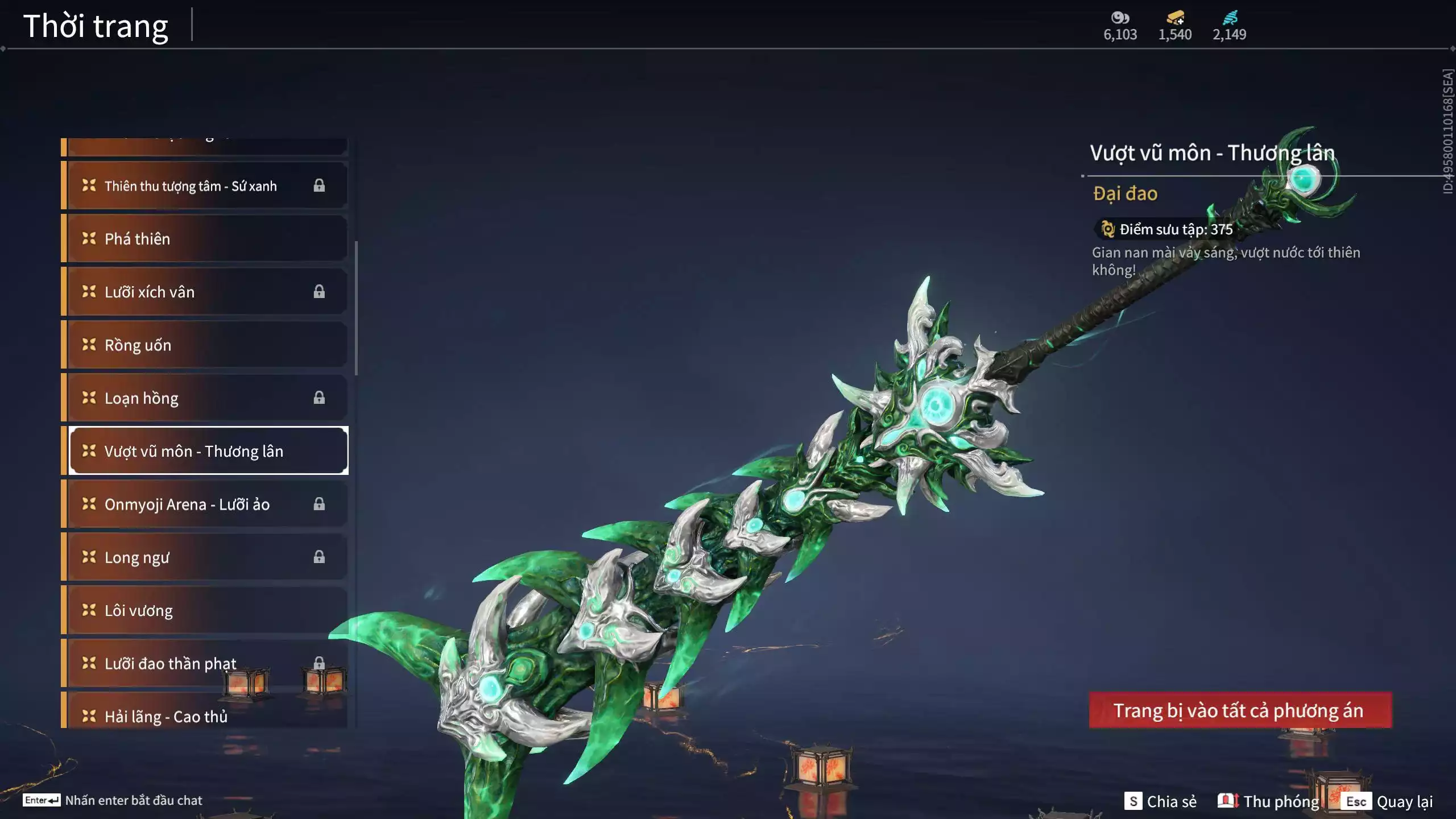 Ảnh Acc 637: *** Dư 1m Steam + 1k5 vàng ***5 Vũ khí đỏ: Gậy Như Ý, Thiên Quỳnh, Tinh Đế, Kích Phi Tướng, Ngược Đêm Rạng, 4 Trang phục đỏ: Tân Hôn Nhuộm Đỏ, Cô Phù Thủy Nhỏ, Hóa Thân Minh Vương, Điệp Mộng