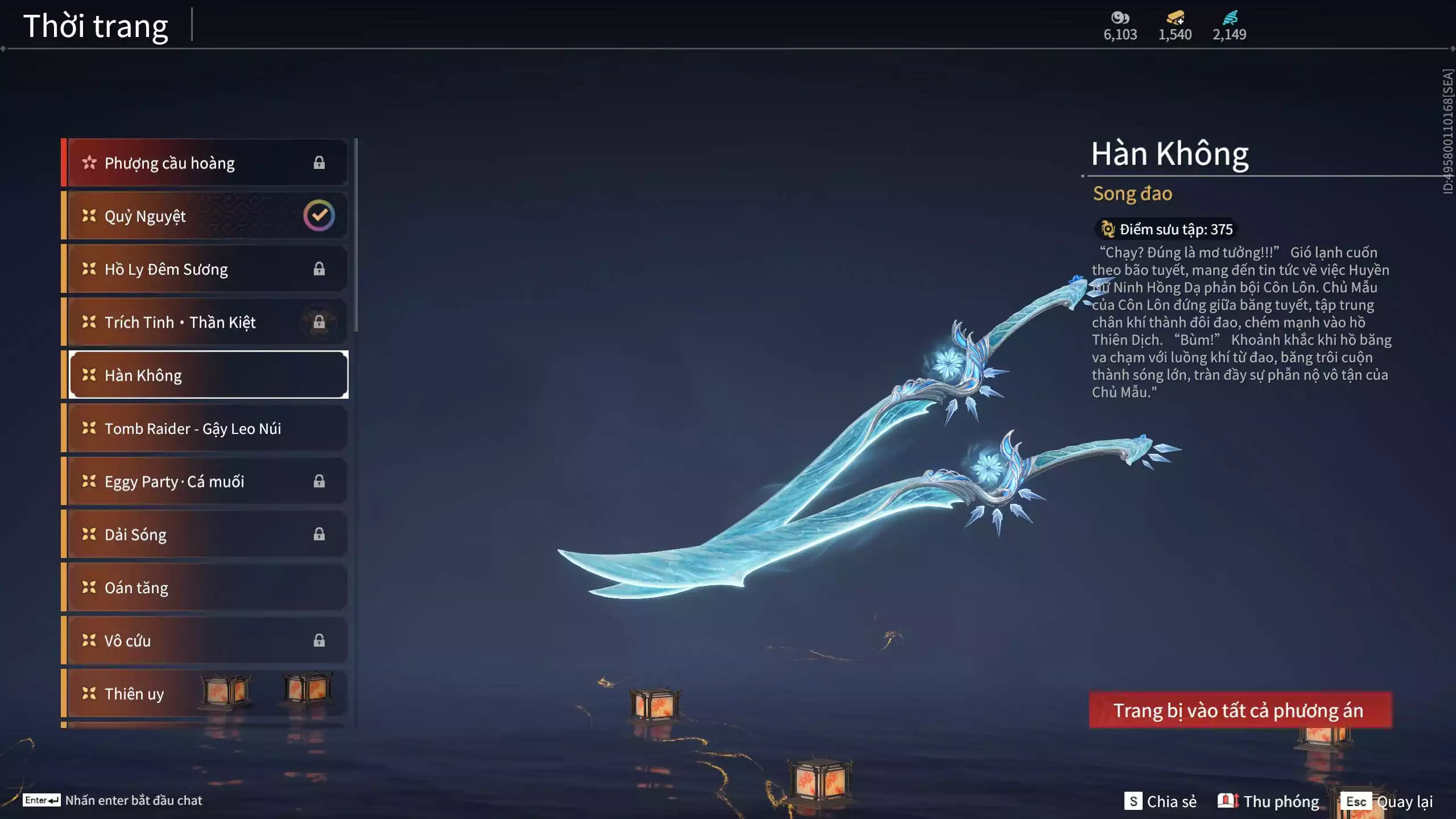 Ảnh Acc 637: *** Dư 1m Steam + 1k5 vàng ***5 Vũ khí đỏ: Gậy Như Ý, Thiên Quỳnh, Tinh Đế, Kích Phi Tướng, Ngược Đêm Rạng, 4 Trang phục đỏ: Tân Hôn Nhuộm Đỏ, Cô Phù Thủy Nhỏ, Hóa Thân Minh Vương, Điệp Mộng