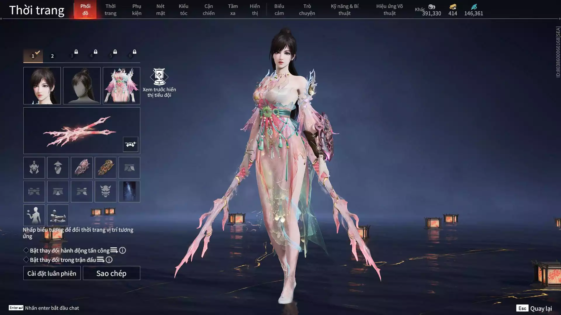 Ảnh Acc 13 đỏ, 6 Vũ Khí Đỏ, 6 Trang phục đỏ, 1 bikini, nhiều đồ vàng, đã mua battle pass, dư 500K Steam.