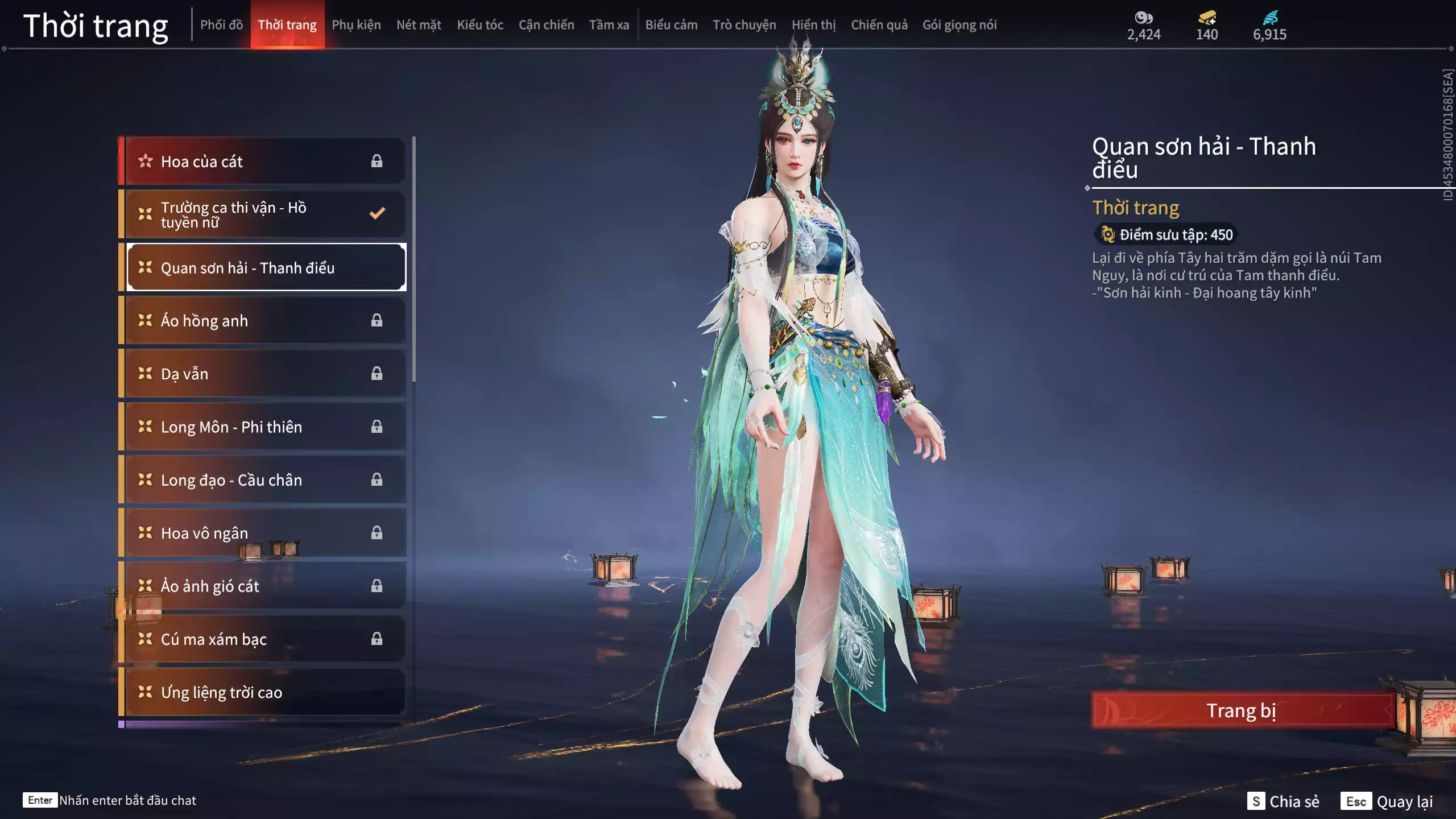 Ảnh Acc 403: 2 Vũ khí đỏ: Song Long Chầu Nguyệt, Đại Đao Lang Vương, 3 Trang phục đỏ: Yêu Hồ Thông Thiên, Lệ Giao Nhân, Giám Binh Hung Thần
