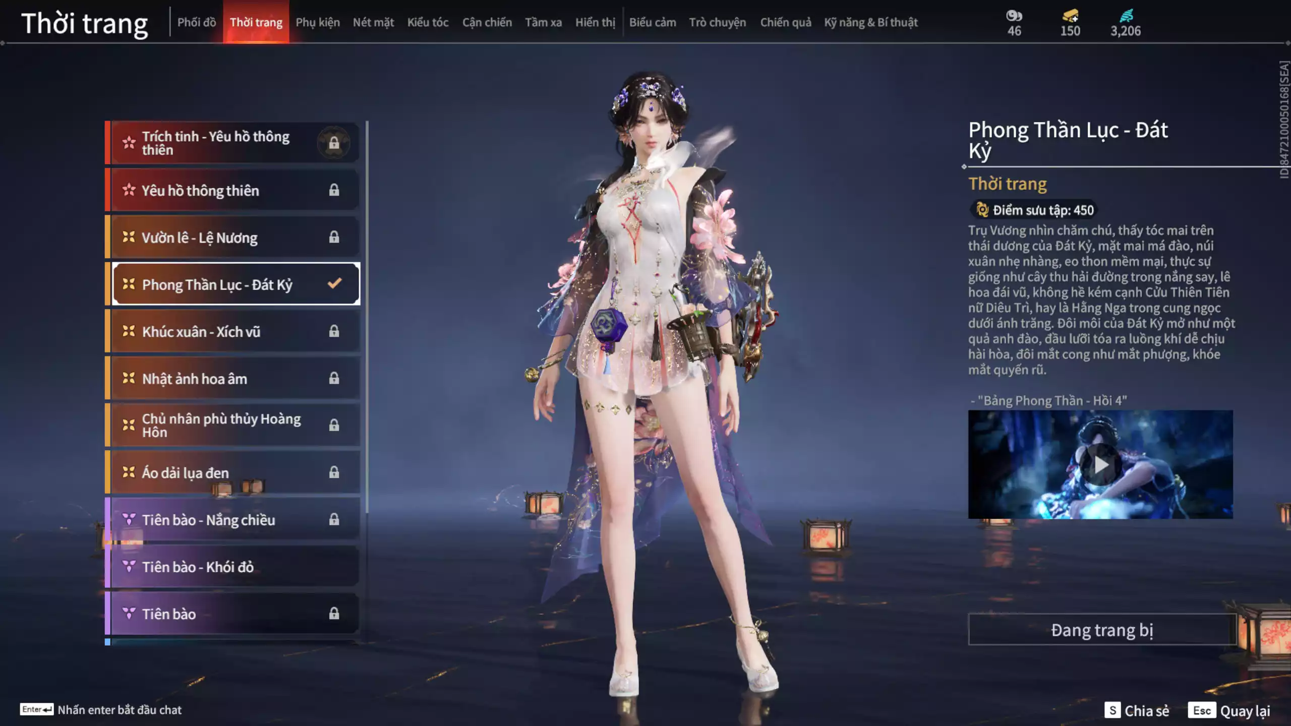 Ảnh Acc 545: 3 Vũ khí đỏ: Kinh Bách Lý, Song Long Chầu Nguyệt, Long Tước, 2 Trang phục đỏ: Tân Hôn Nhuộm Đỏ, Điệp Mộng