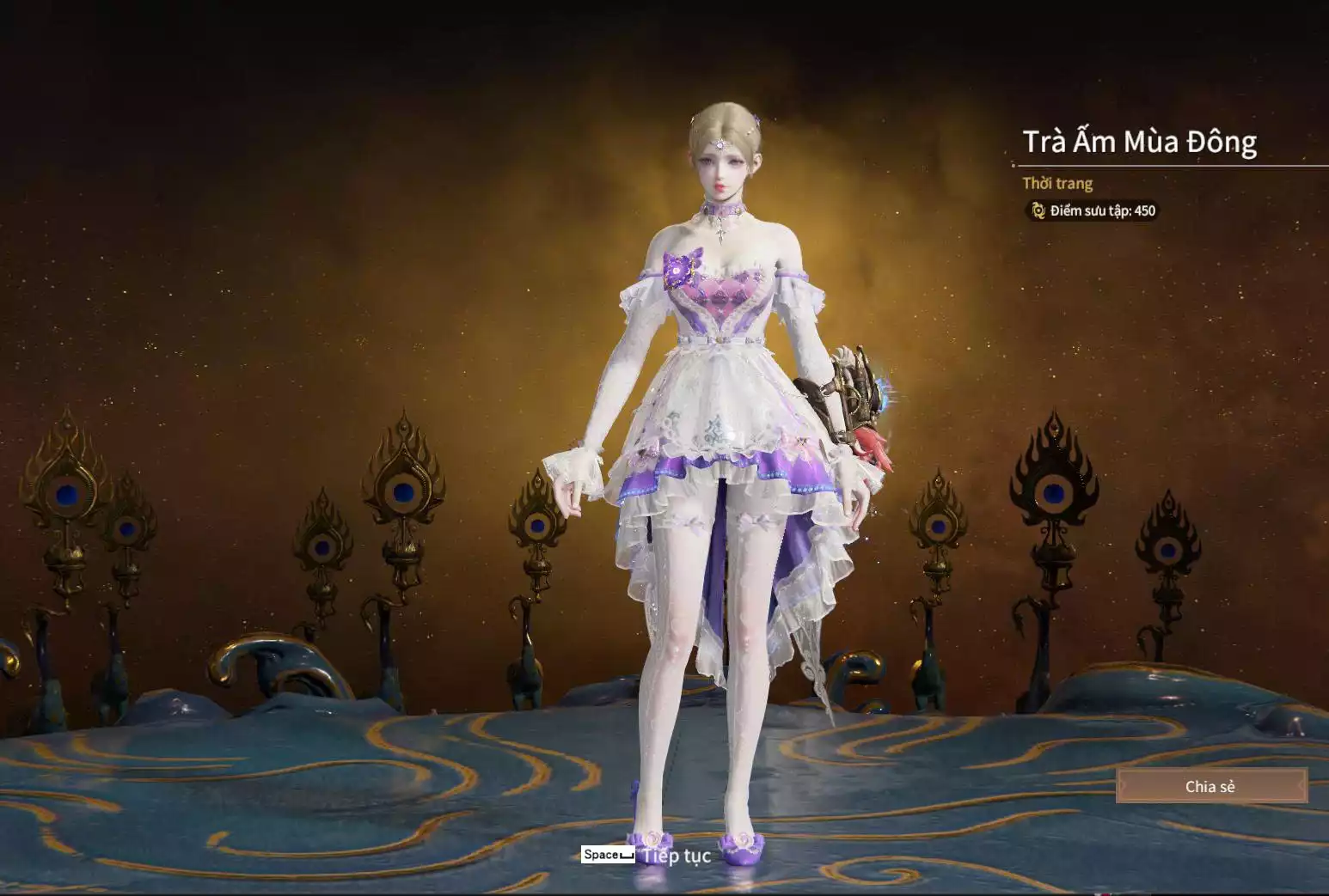 Ảnh Acc 566: 4 Vũ khí đỏ: Tinh Đế, Song Long Chầu Nguyệt, Kích Phi Tướng, Long Tước, 2 Trang phục đỏ: Hóa Thân Minh Vương, Báu Vật Biển