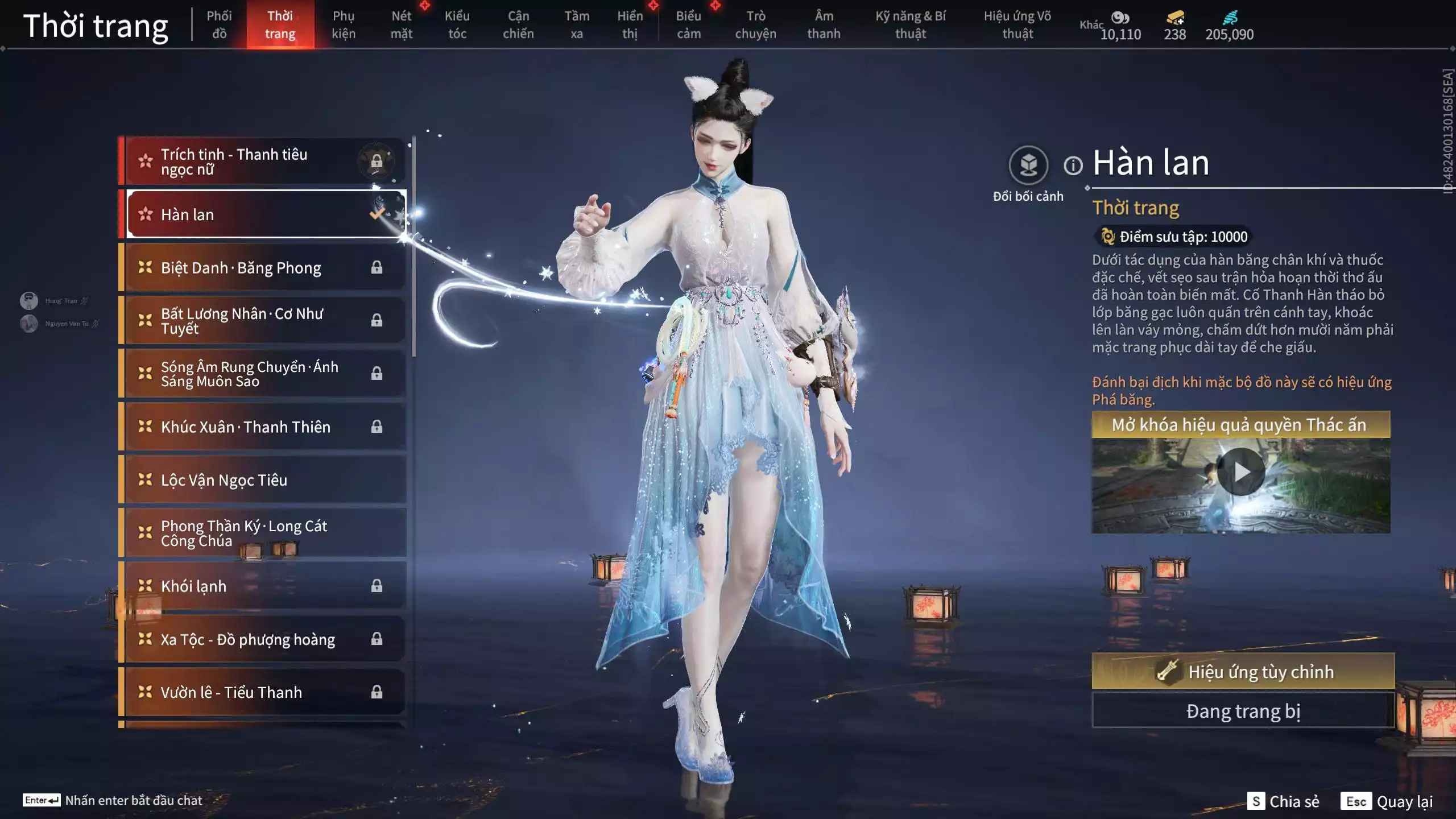 Ảnh Acc 648: Steam có *** Black Myth: Wukong ***, 8 Vũ khí đỏ, 4 Trang phục đỏ