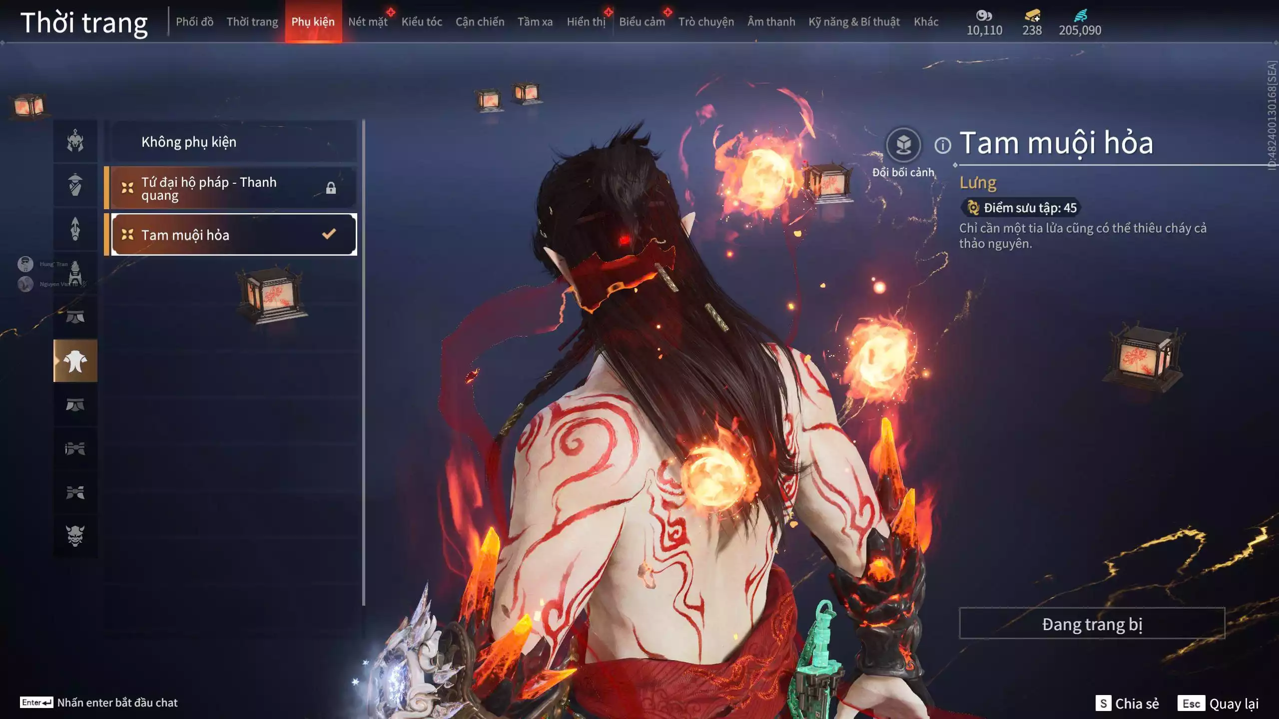 Ảnh Acc 648: Steam có *** Black Myth: Wukong ***, 8 Vũ khí đỏ, 4 Trang phục đỏ