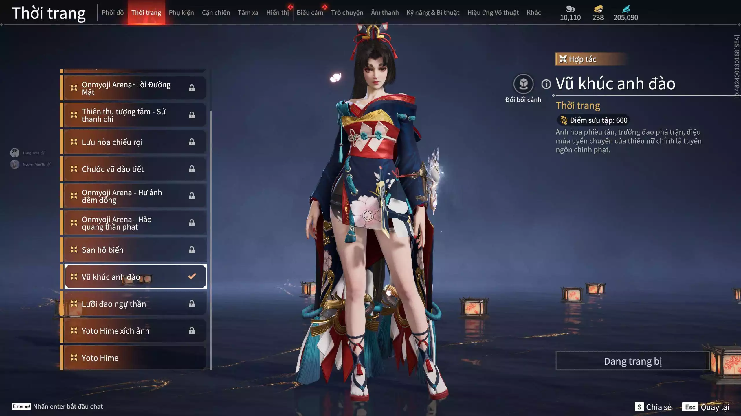 Ảnh Acc 648: Steam có *** Black Myth: Wukong ***, 8 Vũ khí đỏ, 4 Trang phục đỏ