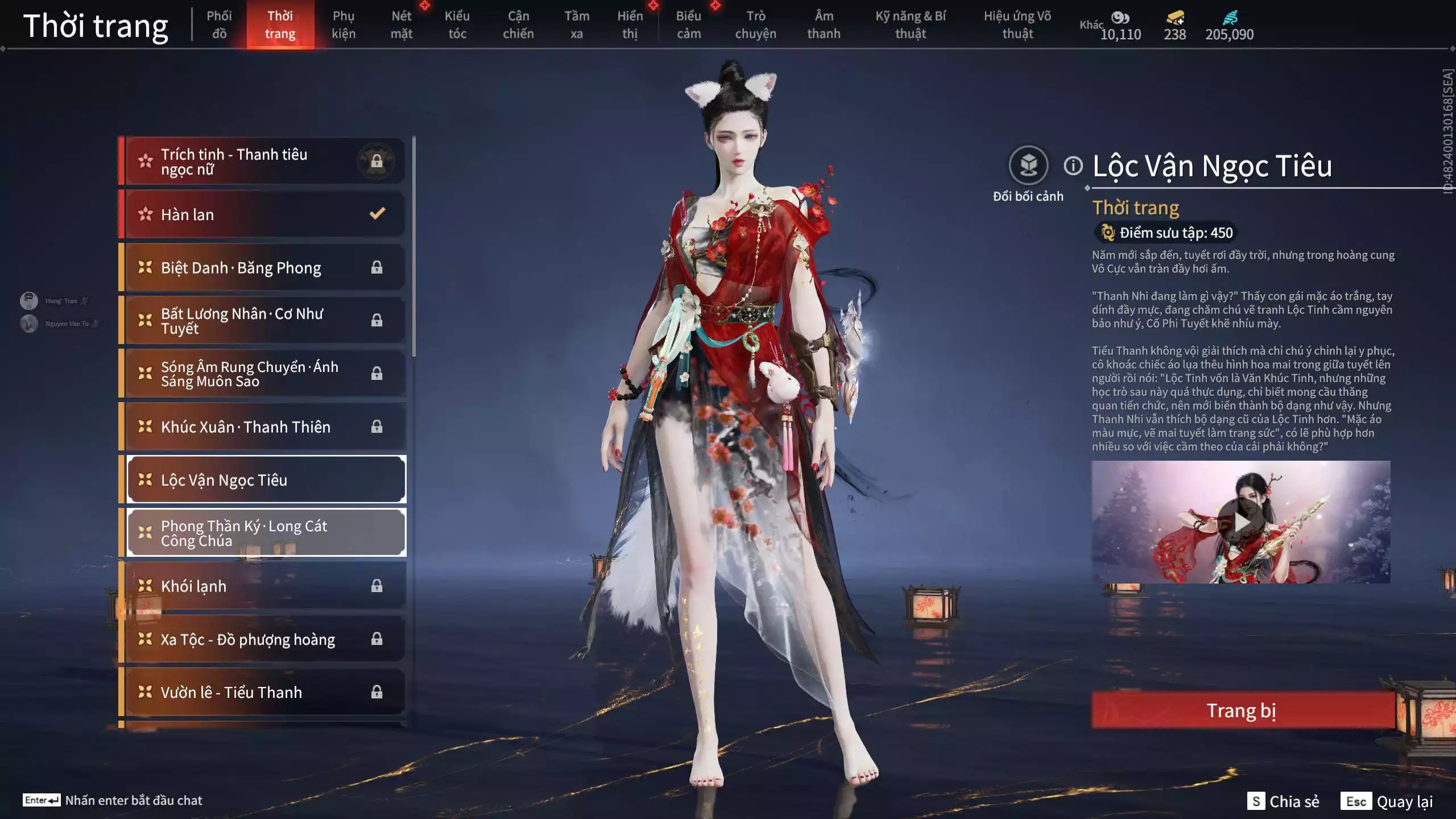 Ảnh Acc 648: Steam có *** Black Myth: Wukong ***, 8 Vũ khí đỏ, 4 Trang phục đỏ