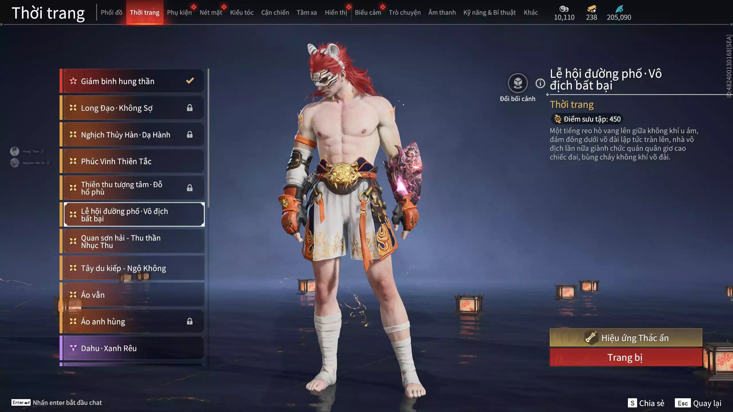 Ảnh Acc 648: Steam có *** Black Myth: Wukong ***, 8 Vũ khí đỏ, 4 Trang phục đỏ