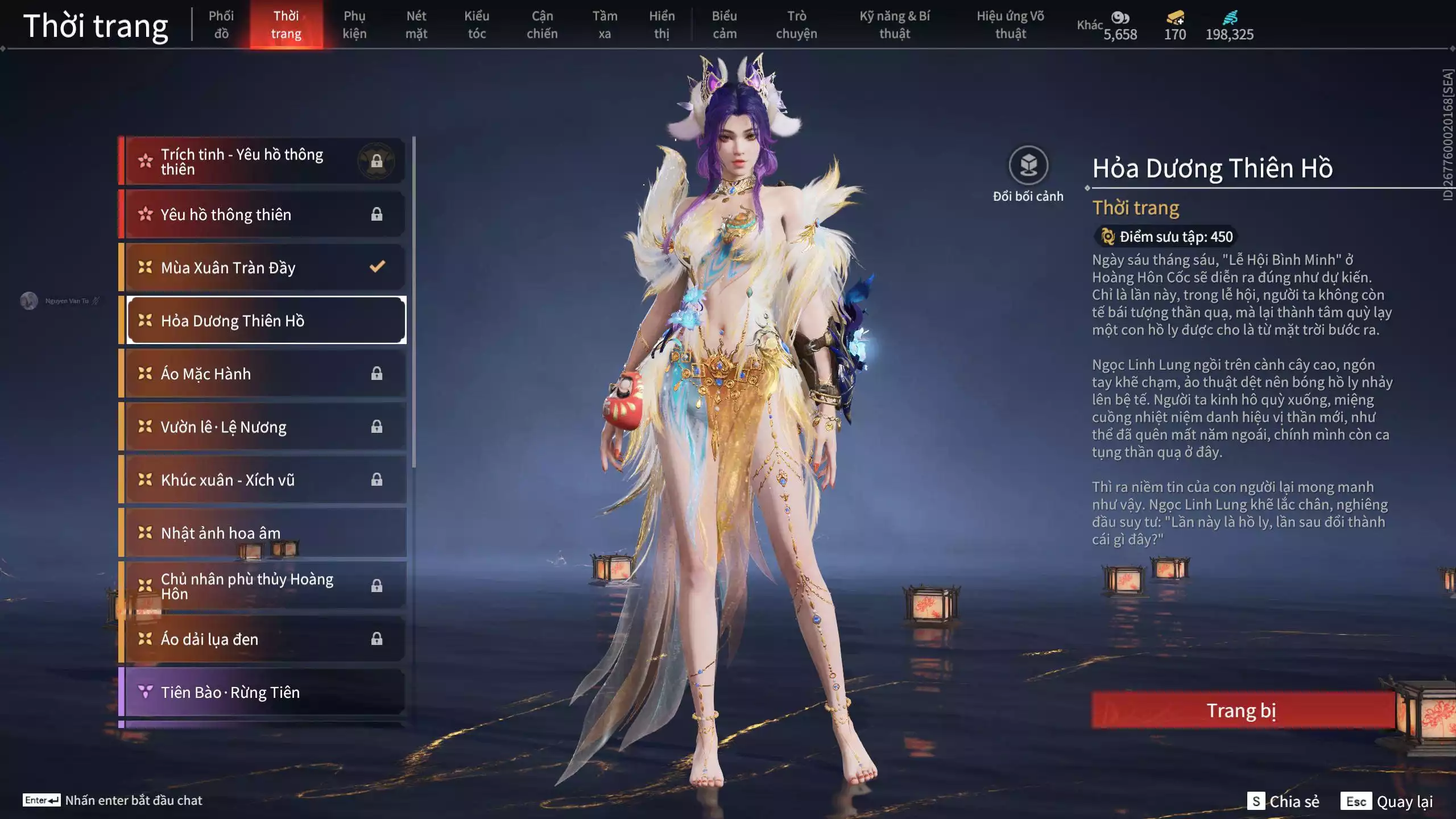Ảnh Acc 653: 7 Vũ khí đỏ: Hỏa Luân, Kỳ Lân Phách, Tinh Đế, Kích Phi Tướng, Song Long Chầu Nguyệt, Ánh Thanh Thiên, Long Tước, 5 Trang phục đỏ: Tiên Nữ Trong Tranh, Tân Hôn Nhuộm Đỏ, Cô Phù Thủy Nhỏ, Báu Vật Biển, Hoa Của Cát
