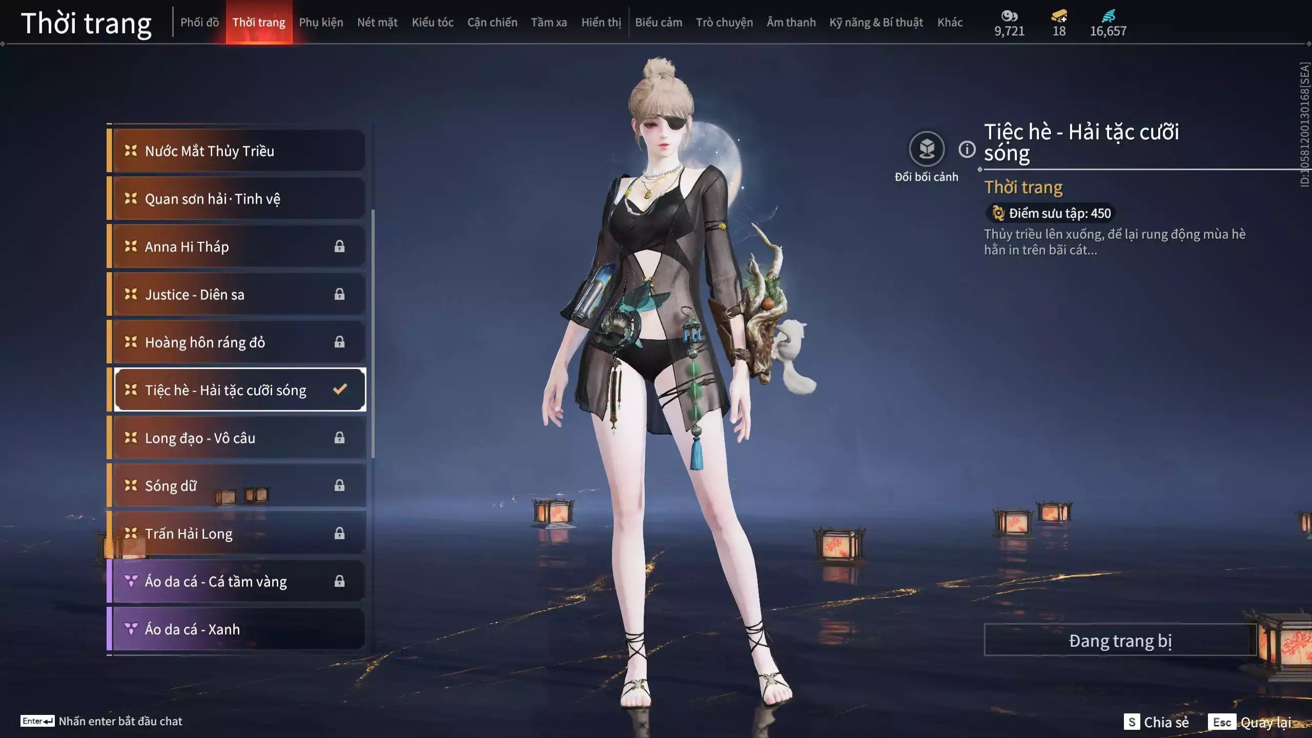 Ảnh Acc 290825: 3 Vũ khí đỏ: Kích Phi Tướng, Long Tước, Tinh Đế, 4 Trang phục đỏ: Giám Binh Hung Thần, Lưu Kim Hiểu Cẩm, Hóa Thân Minh Vương, Hoa Của Cát