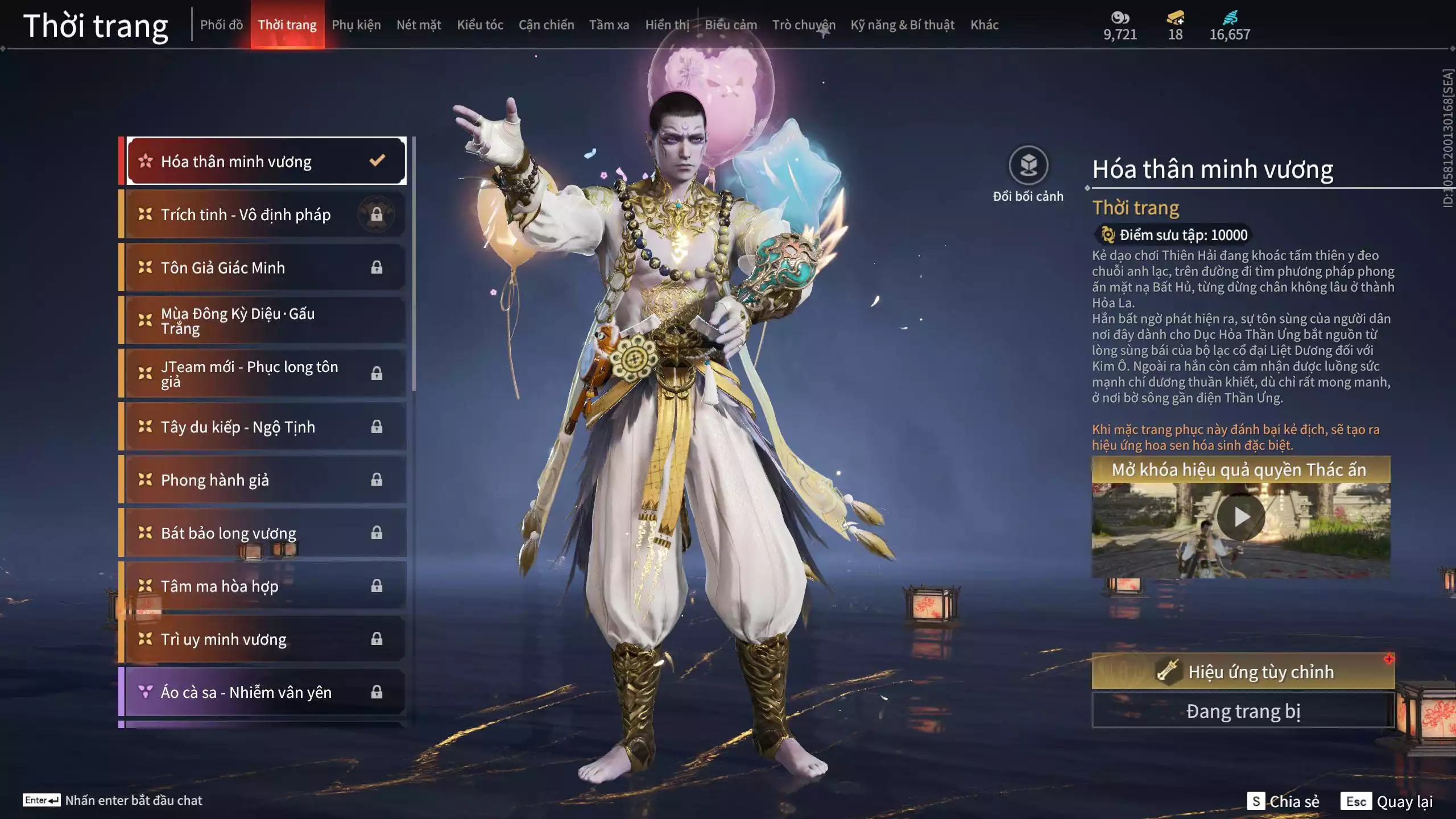Ảnh Acc 290825: 3 Vũ khí đỏ: Kích Phi Tướng, Long Tước, Tinh Đế, 4 Trang phục đỏ: Giám Binh Hung Thần, Lưu Kim Hiểu Cẩm, Hóa Thân Minh Vương, Hoa Của Cát