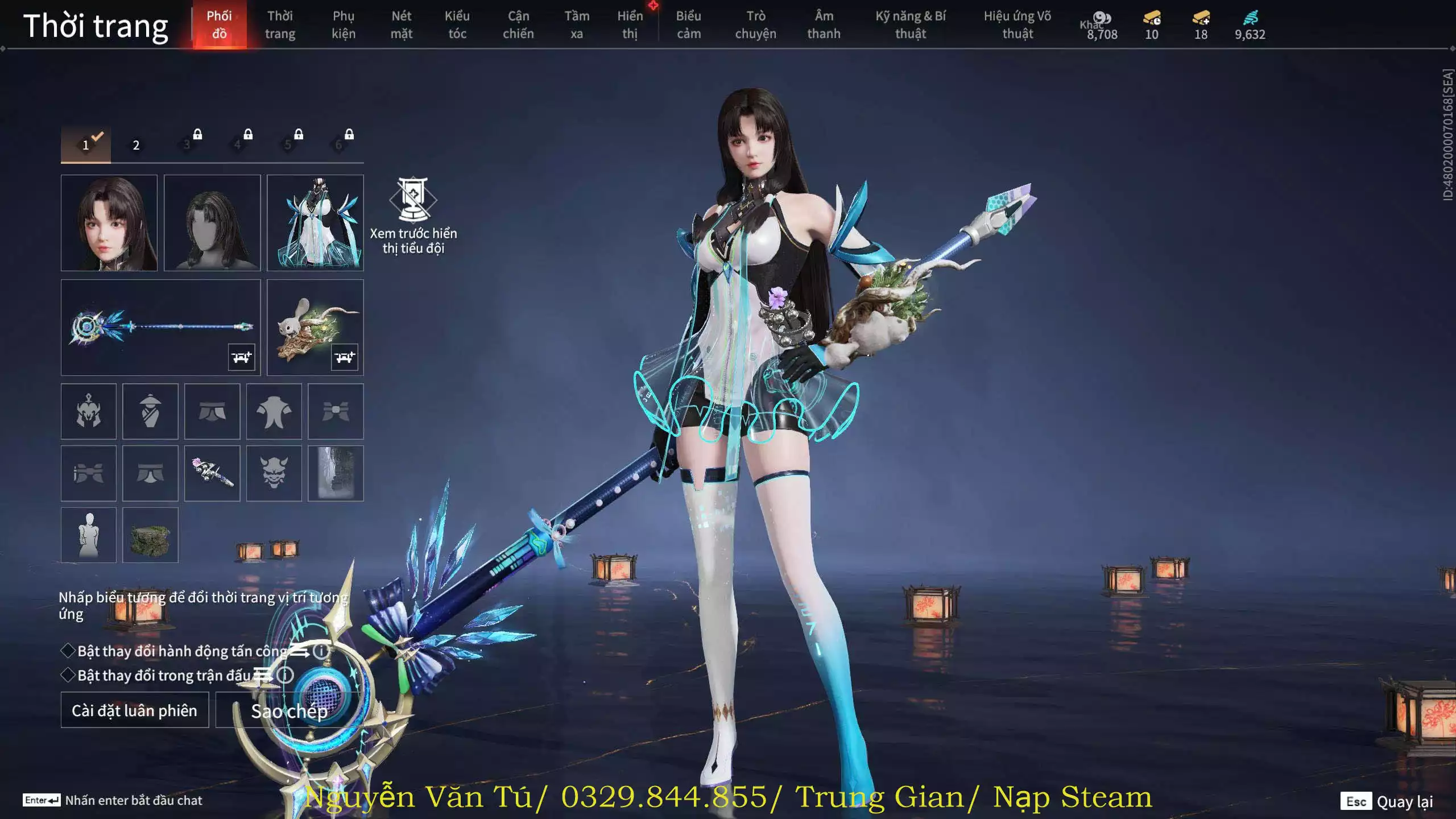 Ảnh Acc 662:7 Vũ khí đỏ, 3 Trang phục đỏ