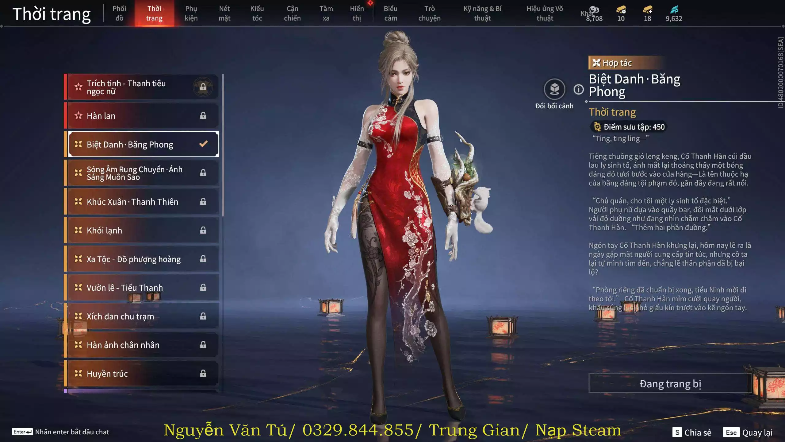 Ảnh Acc 662:7 Vũ khí đỏ, 3 Trang phục đỏ