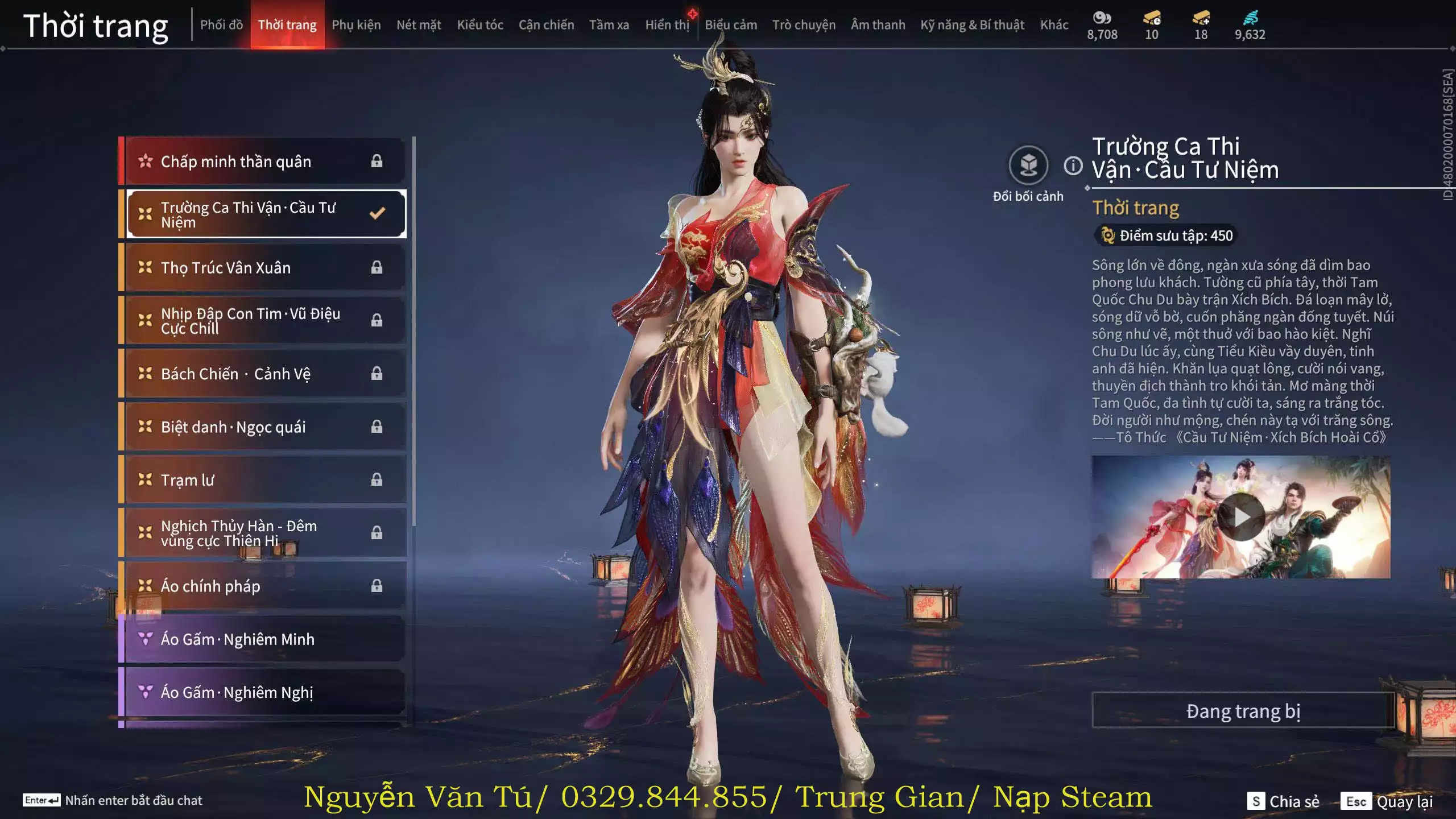 Ảnh Acc 662:7 Vũ khí đỏ, 3 Trang phục đỏ