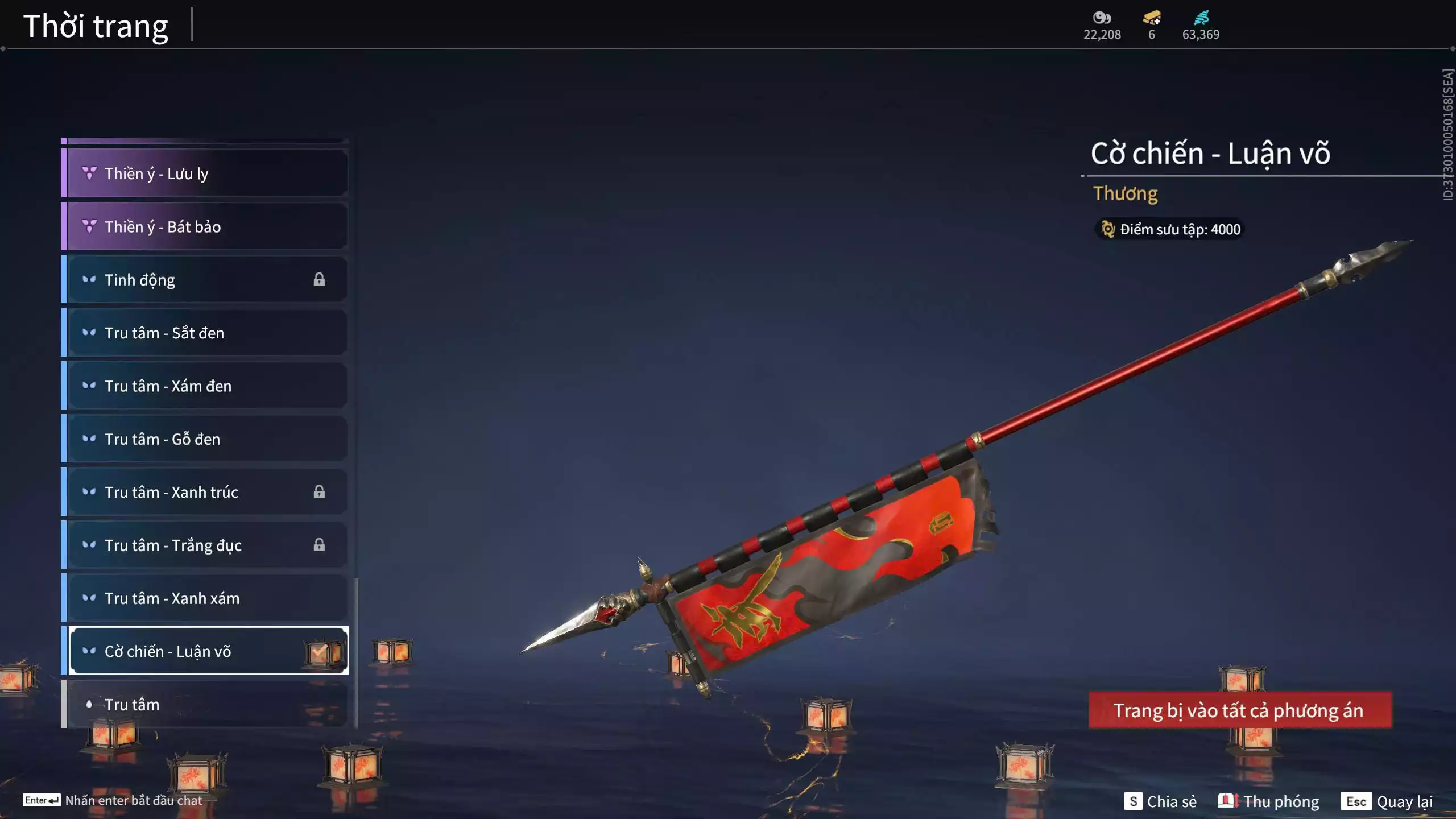 Ảnh Acc 341:***Thương Cờ Luận Võ*** Bản Ultimate