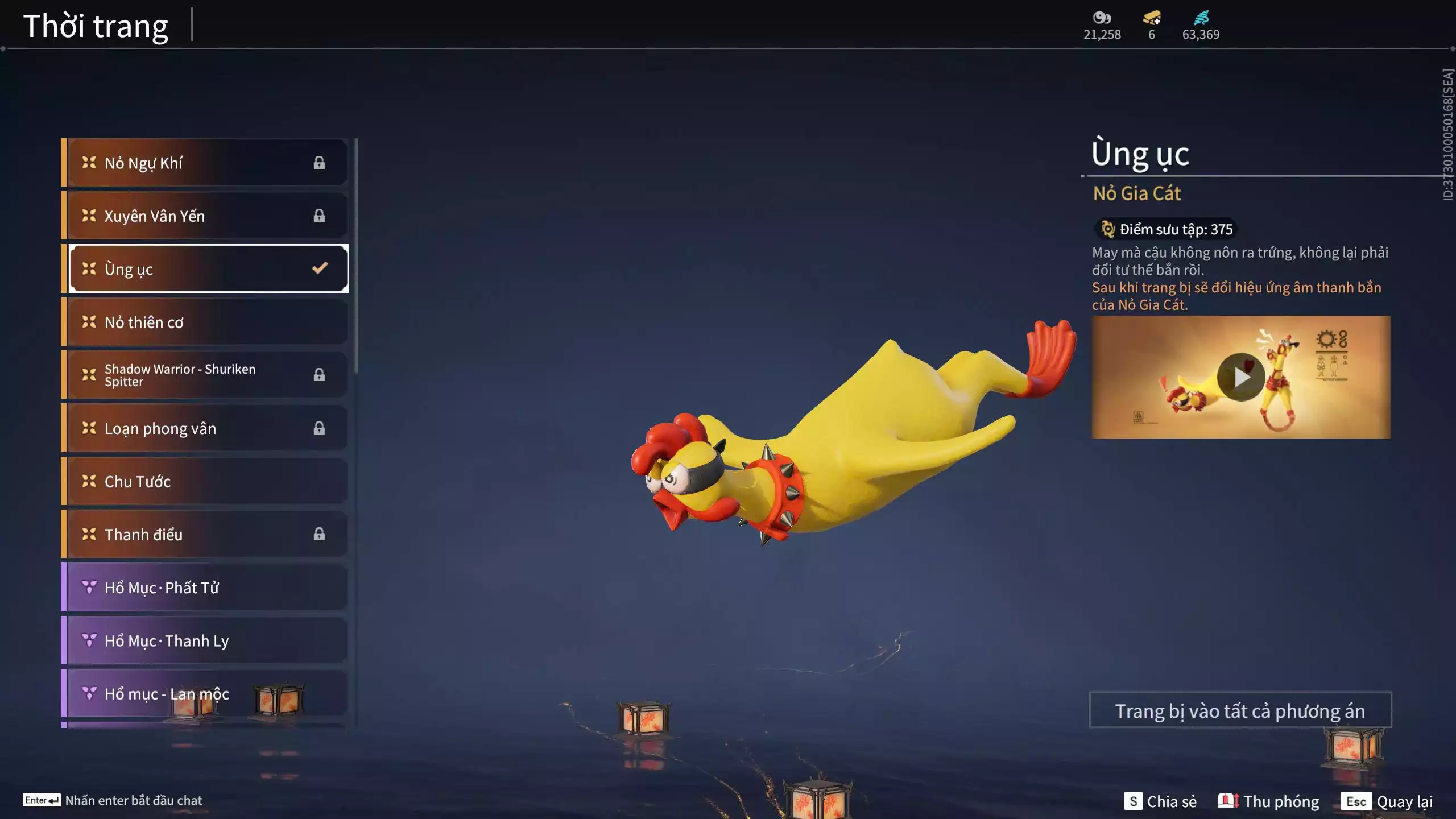 Ảnh Acc 341:***Thương Cờ Luận Võ*** Bản Ultimate