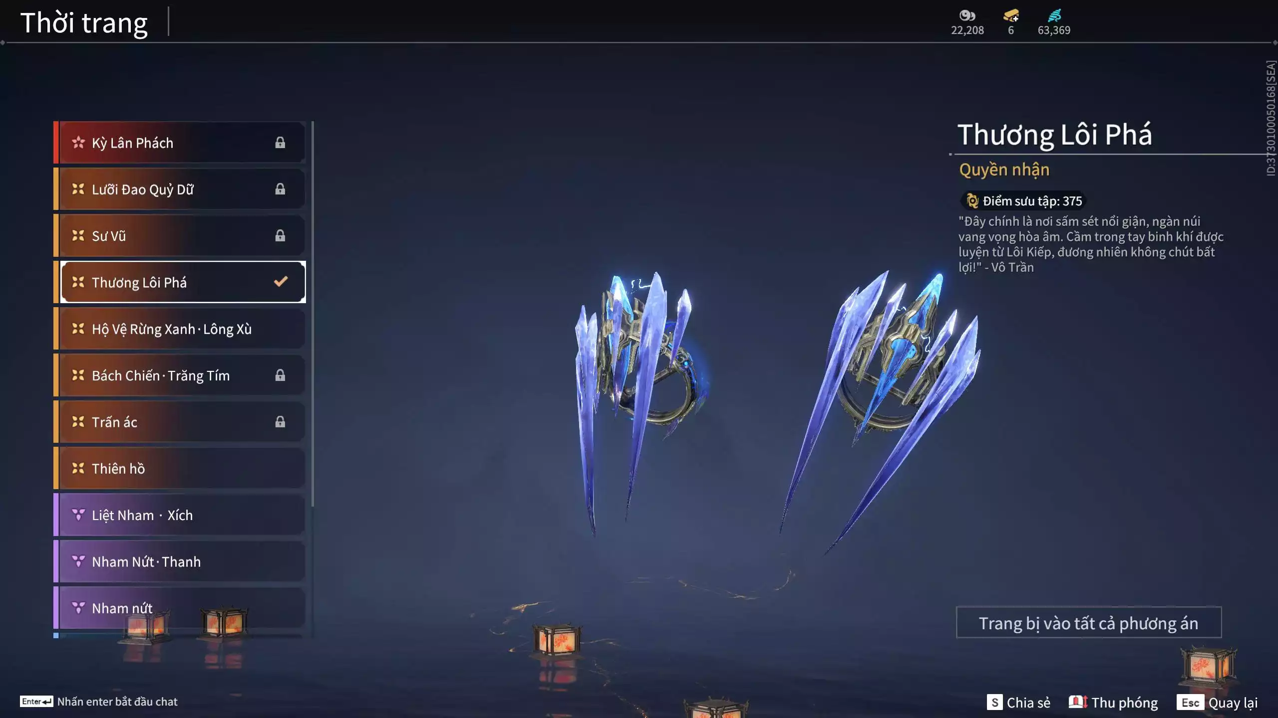 Ảnh Acc 341:***Thương Cờ Luận Võ*** Bản Ultimate