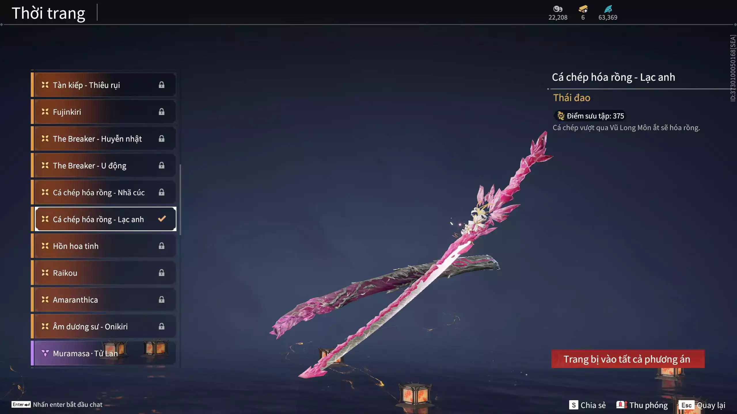 Ảnh Acc 341:***Thương Cờ Luận Võ*** Bản Ultimate