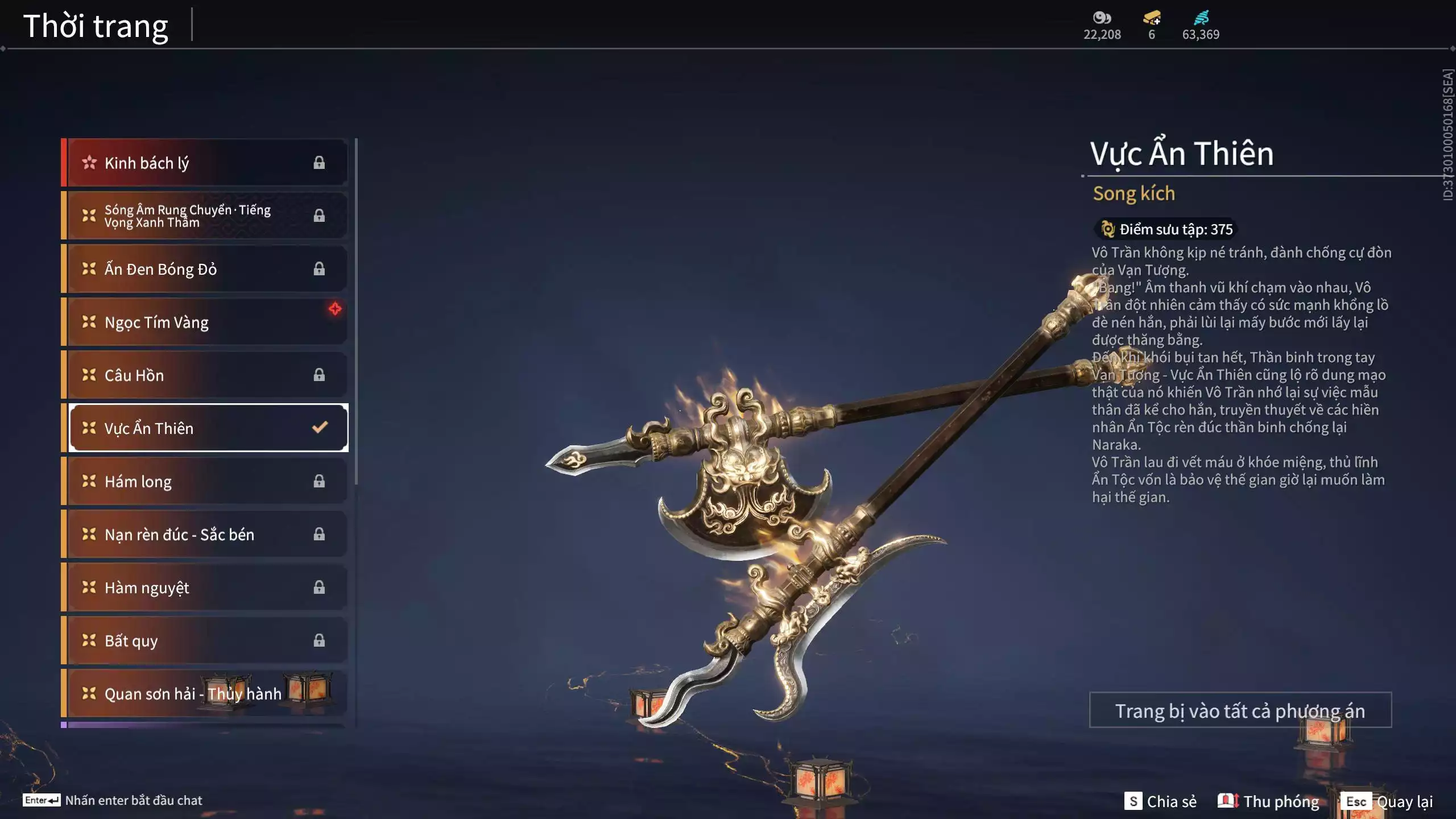 Ảnh Acc 341:***Thương Cờ Luận Võ*** Bản Ultimate