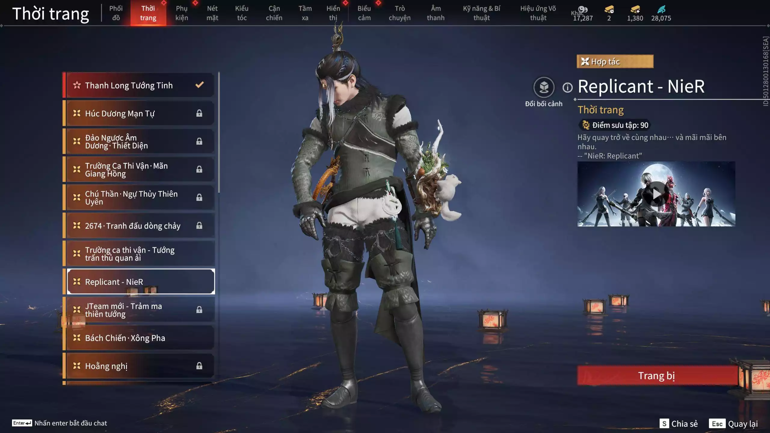 Ảnh Acc 494: 7 Vũ khí đỏ: Ngược Đêm Rạng, Song Long Chầu Nguyệt, Đại Đao Lang Vương, Bỉ Nghệ, Kích Phi Tướng, Pháo- Thiên Phạt, Long Tước, 3 Trang phục đỏ: Tân Hôn Nhuộm Đỏ, Giám Binh Hung Thần, Thanh Long Tướng Tinh