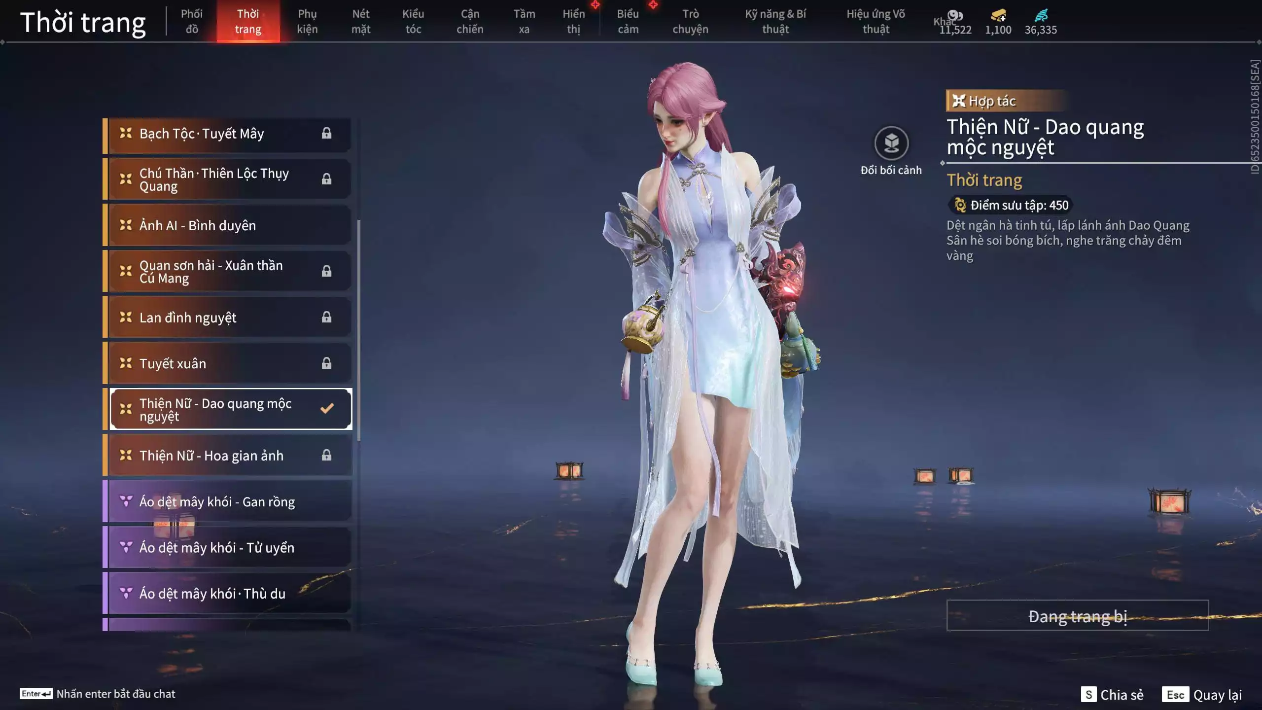 Ảnh Acc 550: ***Sẵn 1100 vàng*** 5 Vũ khí đỏ: Thương Linh Tê, Đại Đao Lang Vương, Long Tước , Song Long Chầu Nguyệt, Pháo- Thiên Phạt, 1 Trang phục đỏ: Lệ Giao Nhân