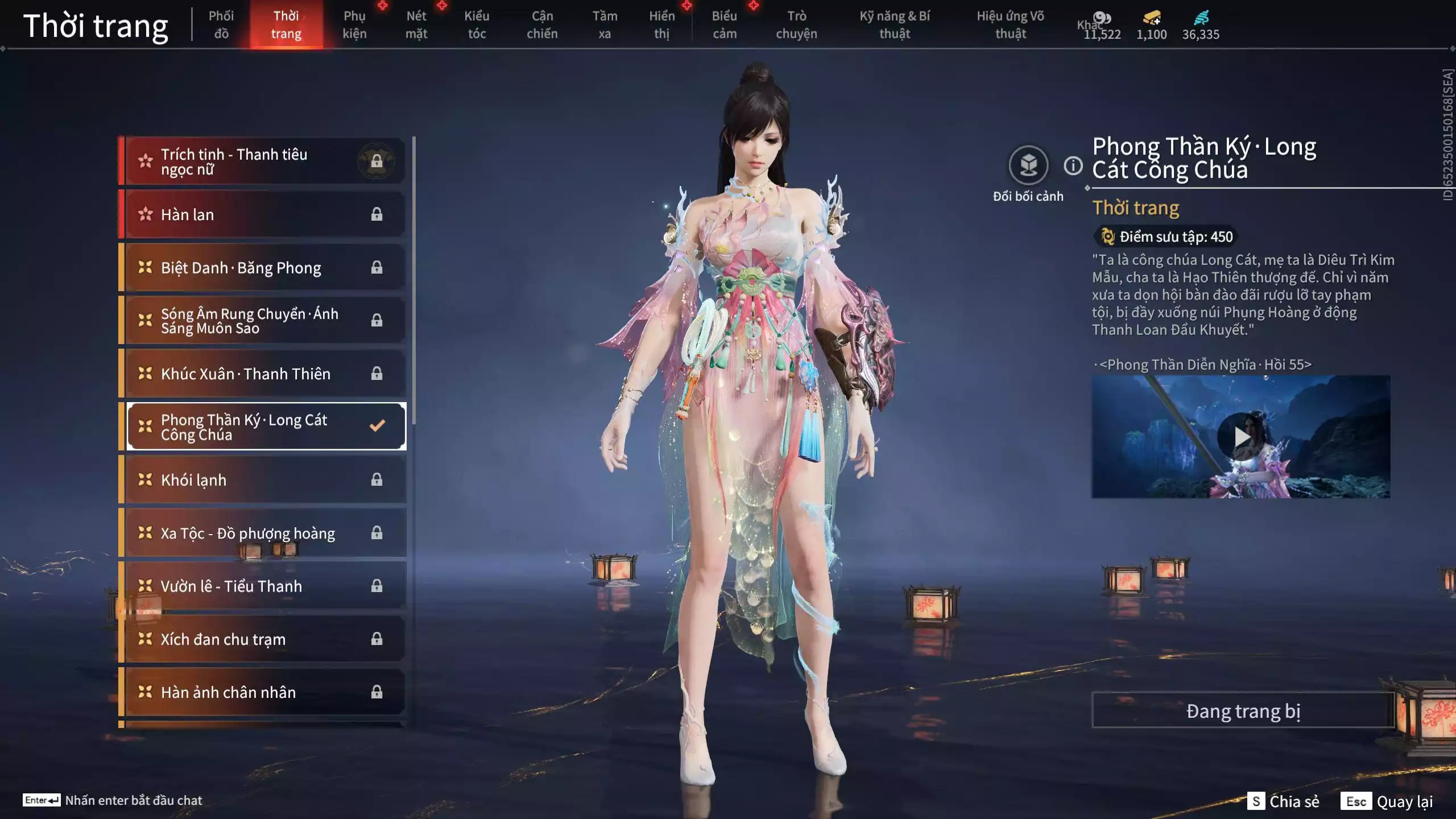 Ảnh Acc 550: ***Sẵn 1100 vàng*** 5 Vũ khí đỏ: Thương Linh Tê, Đại Đao Lang Vương, Long Tước , Song Long Chầu Nguyệt, Pháo- Thiên Phạt, 1 Trang phục đỏ: Lệ Giao Nhân