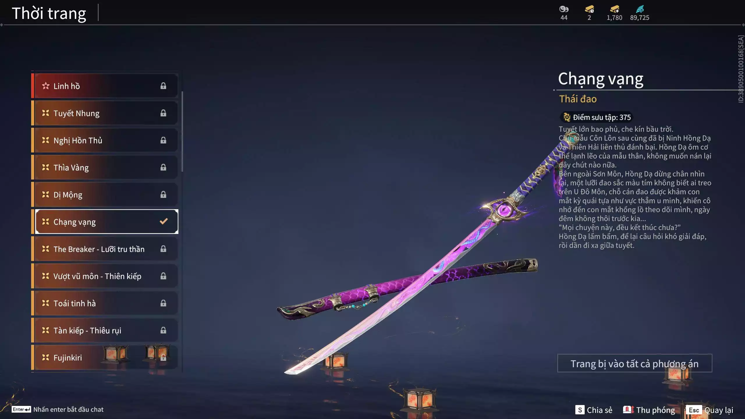 Ảnh Acc 567: ***Sẵn 1780 vàng***5 Đồ đỏ: Lăng Tiêu Vũ, Thiên Nữ Anh Vân, Hóa Thân Minh Vương, Giám Binh Hung Thần, Long Tước