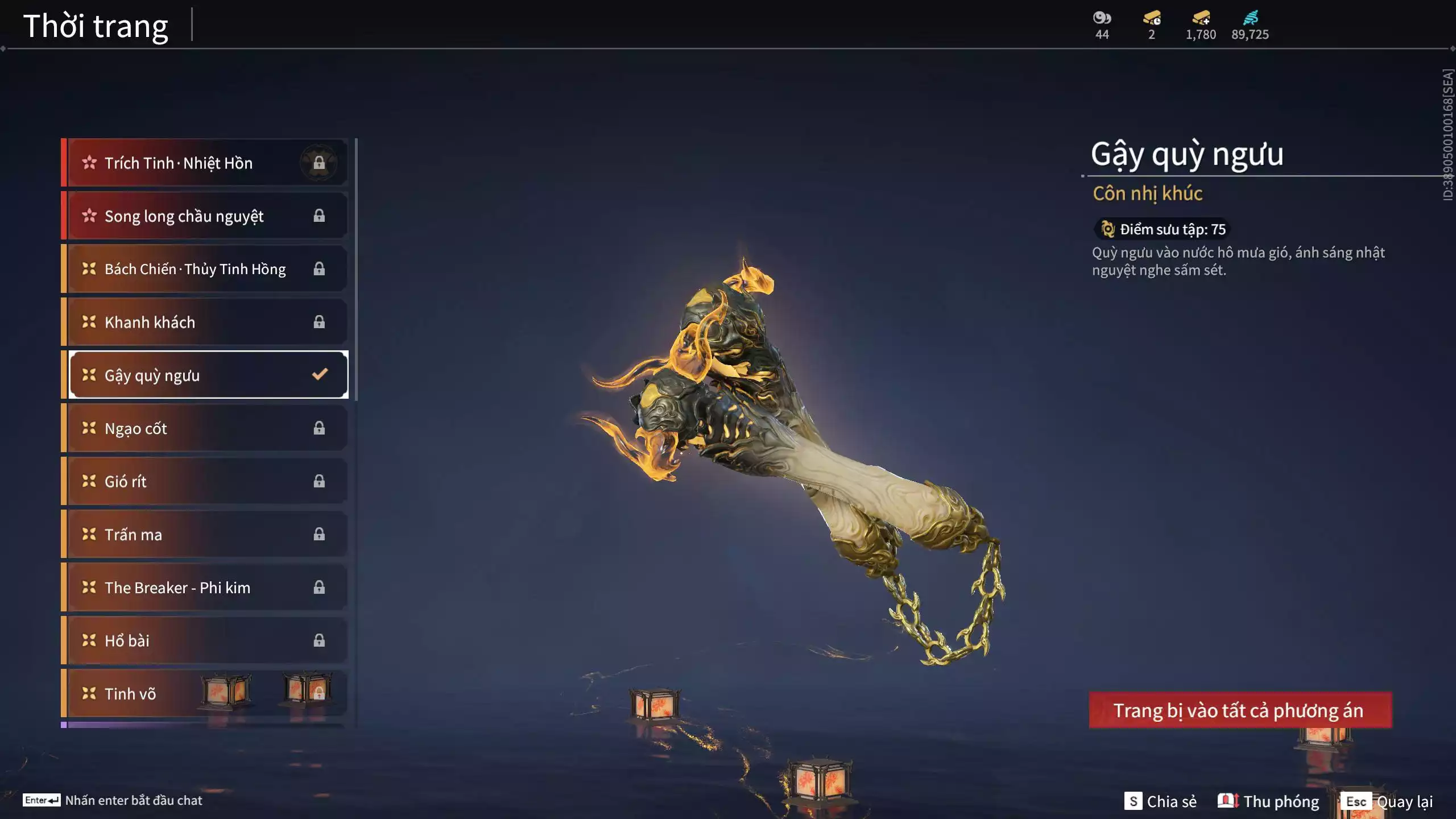 Ảnh Acc 567: ***Sẵn 1780 vàng***5 Đồ đỏ: Lăng Tiêu Vũ, Thiên Nữ Anh Vân, Hóa Thân Minh Vương, Giám Binh Hung Thần, Long Tước