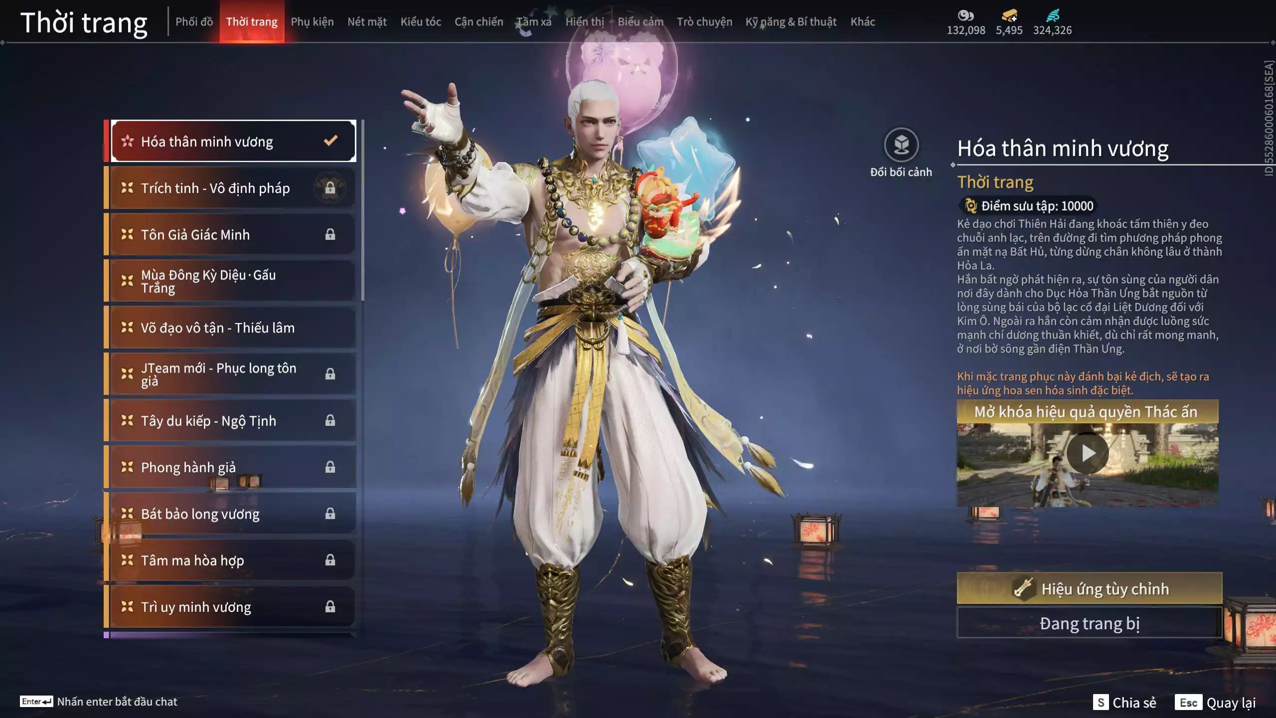 Ảnh Acc 645:***Sẵn 5K5 Vàng***8 Vũ khí đỏ, 7 Trang phục đỏ