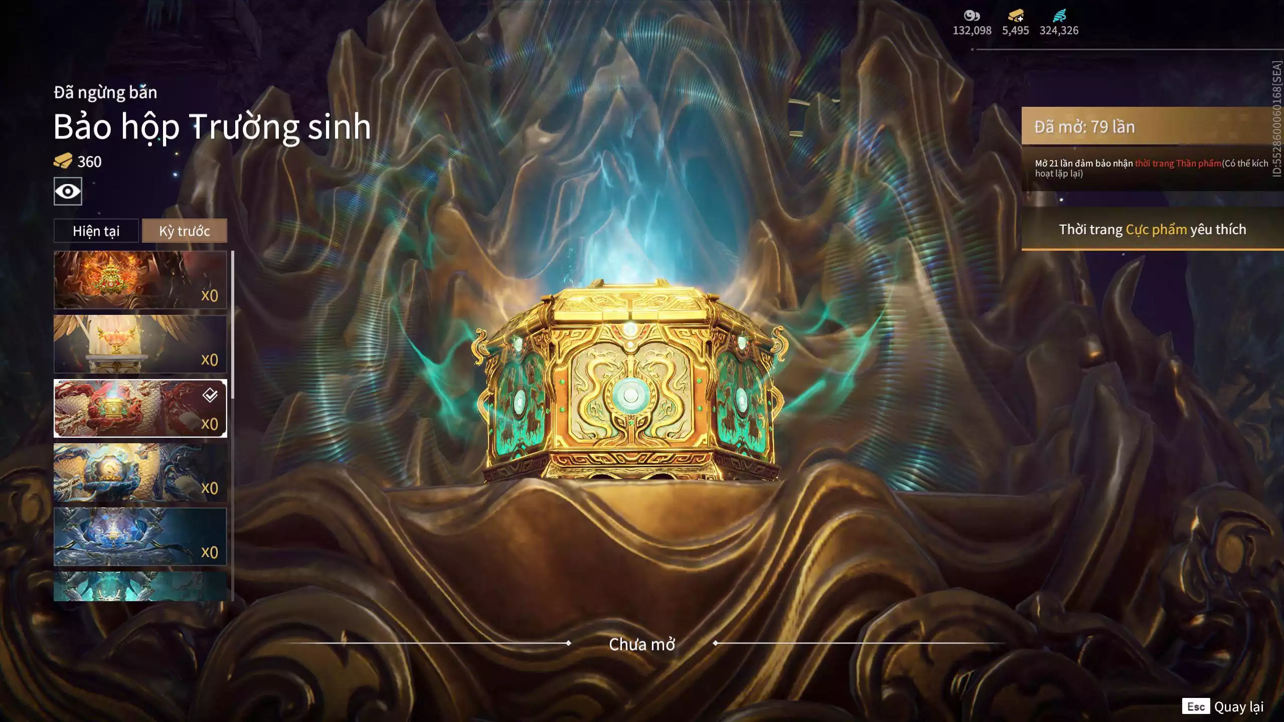 Ảnh Acc 645:***Sẵn 5K5 Vàng***8 Vũ khí đỏ, 7 Trang phục đỏ