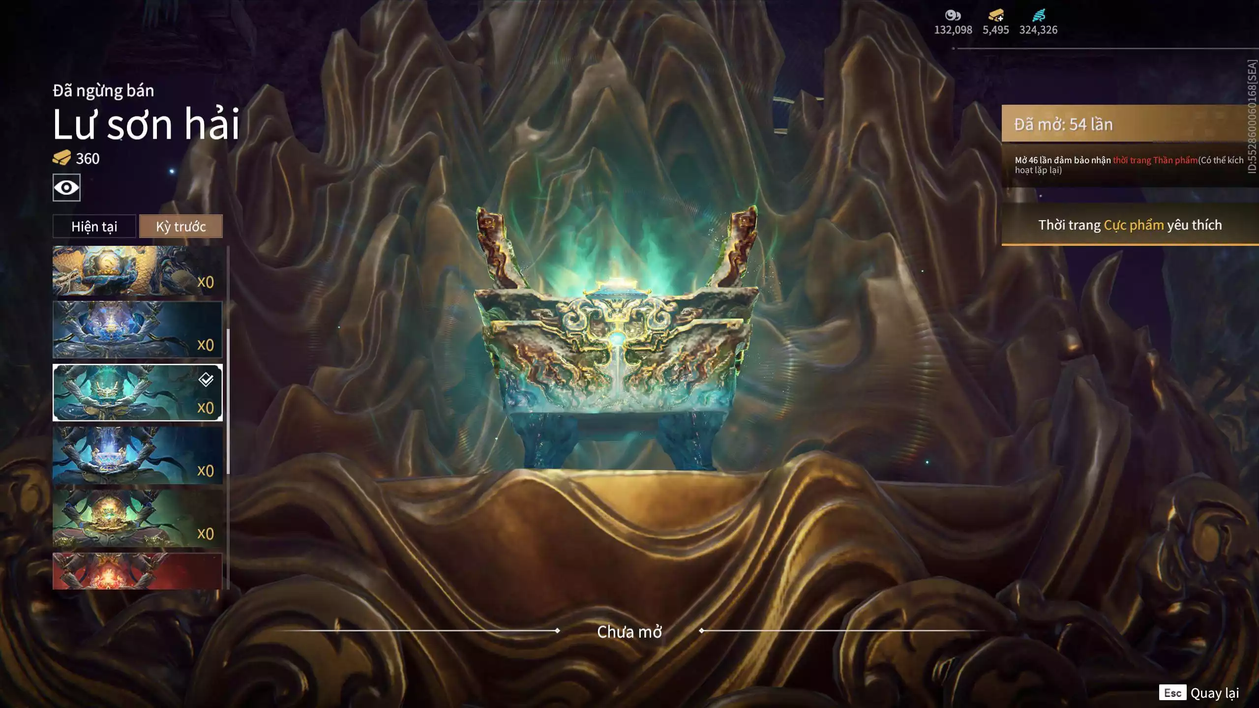 Ảnh Acc 645:***Sẵn 5K5 Vàng***8 Vũ khí đỏ, 7 Trang phục đỏ