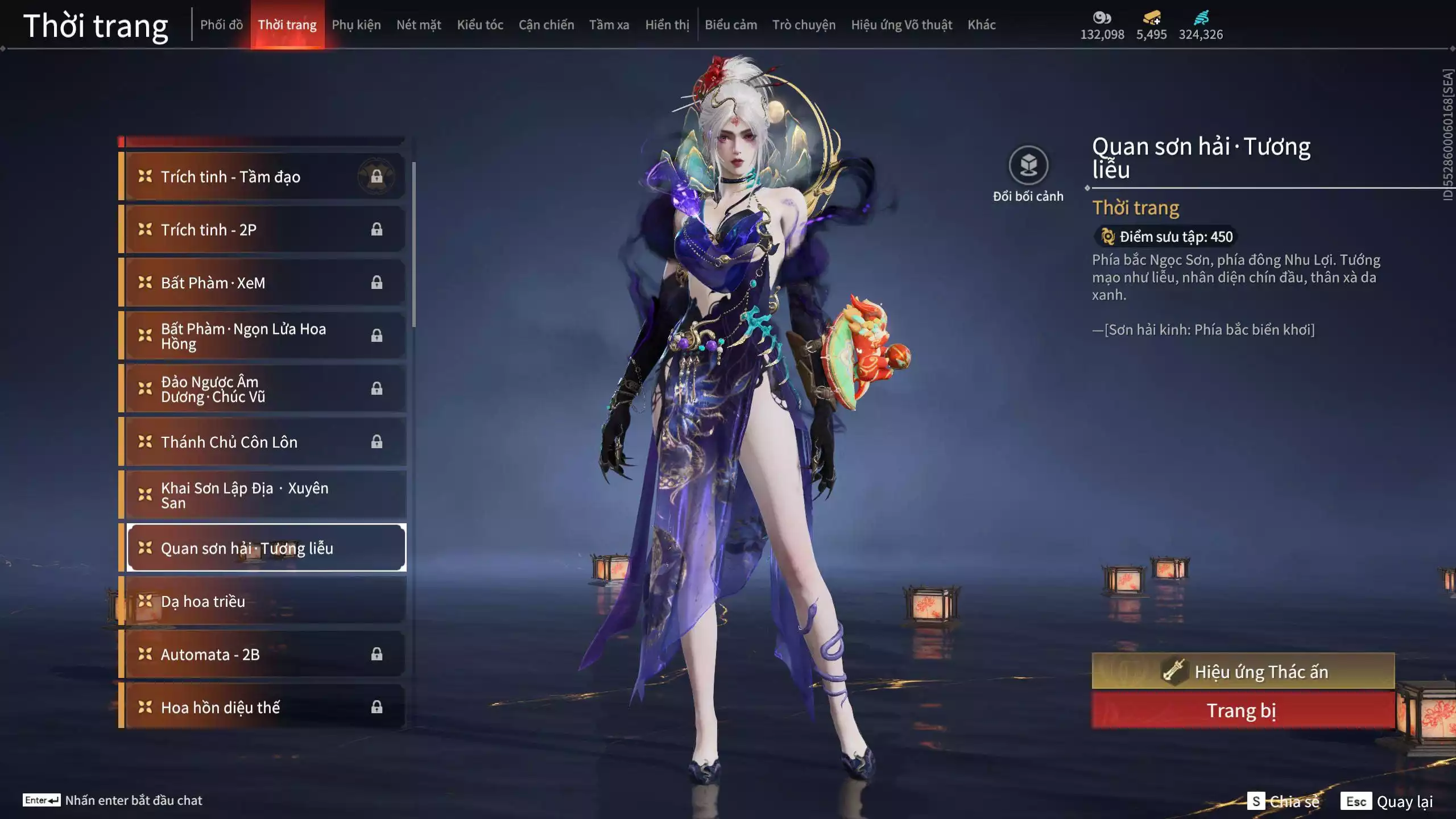 Ảnh Acc 645:***Sẵn 5K5 Vàng***8 Vũ khí đỏ, 7 Trang phục đỏ