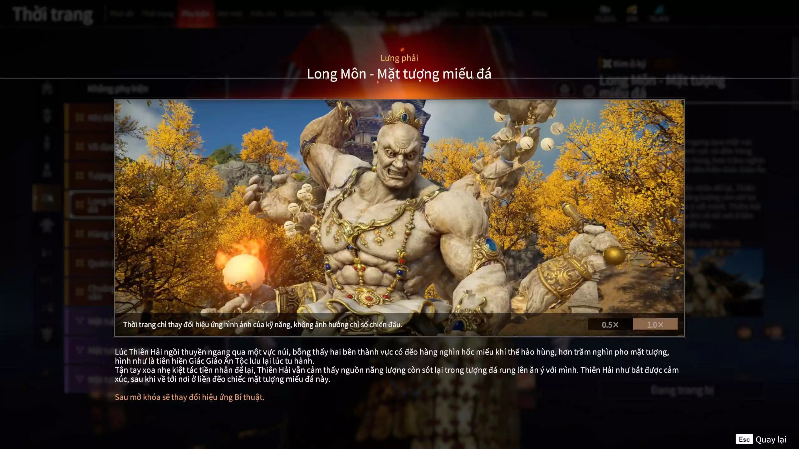 Ảnh Acc 529: 5 Vũ khí đỏ: Kinh Bách Lý, Kiếm Thiếu Dương, Đại Đao Lang Vương, Long Tước, Ánh Thanh Thiên