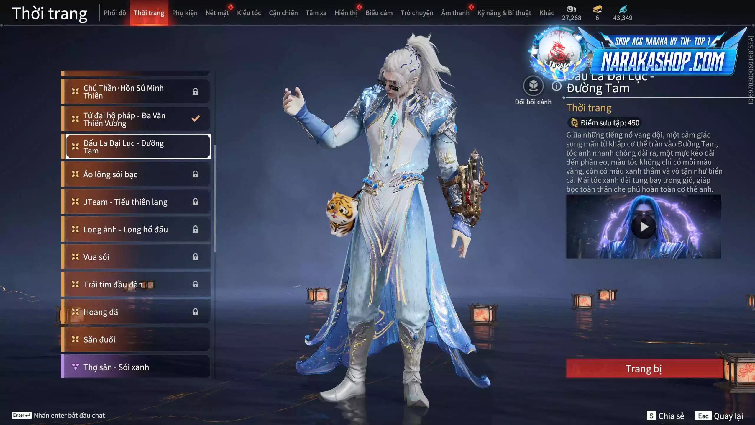 Ảnh Acc 579: 5 Vũ khí đỏ: Tinh Đế, Kích Phi Tướng, Song Long Chầu Nguyệt, Kinh Bách Lý, Long Tước, 3 Trang phục đỏ: Hoa Của Cát, Thủ Mặc Kỳ, Lưu Kim Hiểu Cẩm