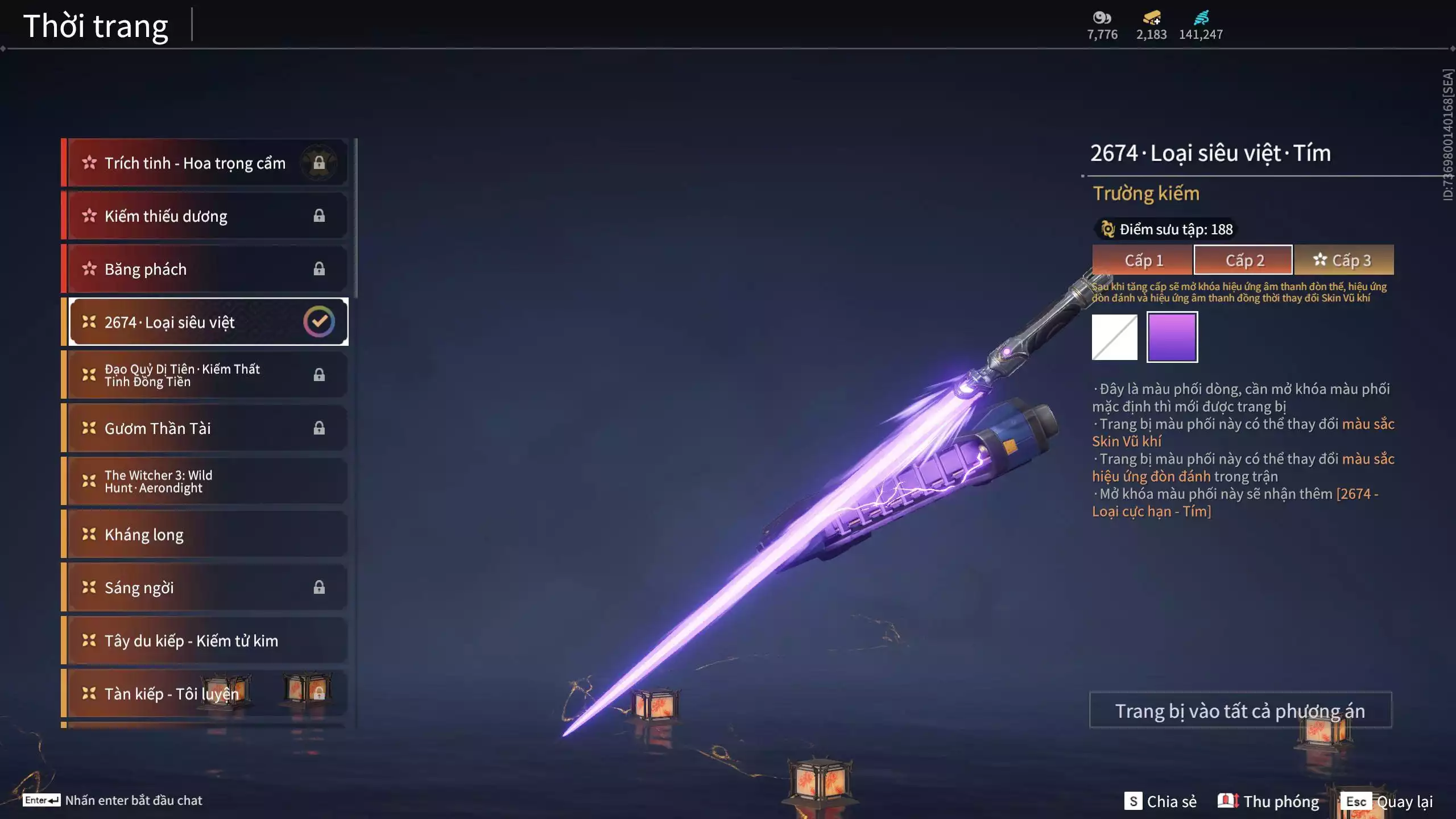 Ảnh Acc 670: *** sẵn 2183 vàng***