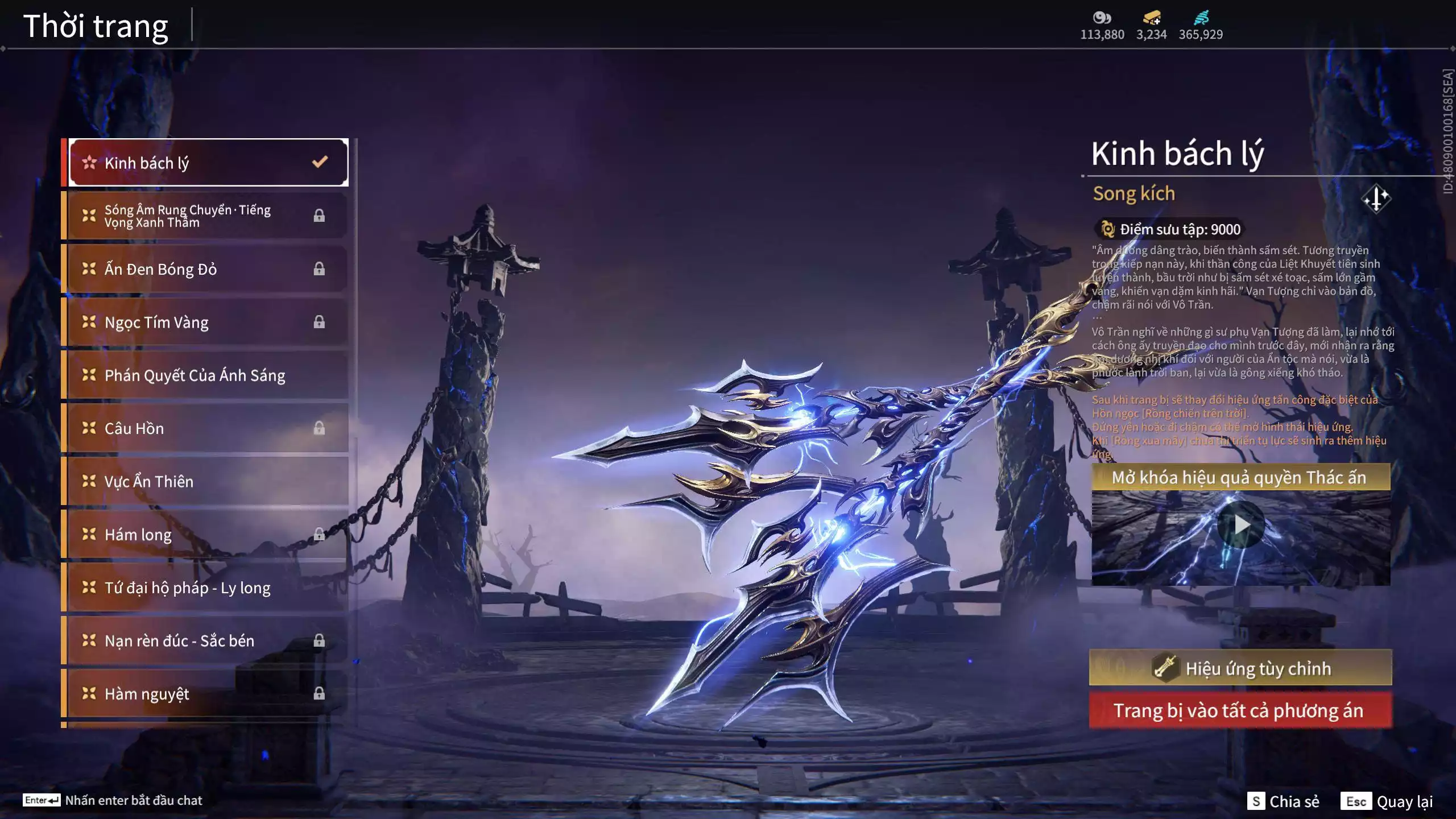 Ảnh Acc 609: ***Acc Vip-Sẵn 3200 Vàng***