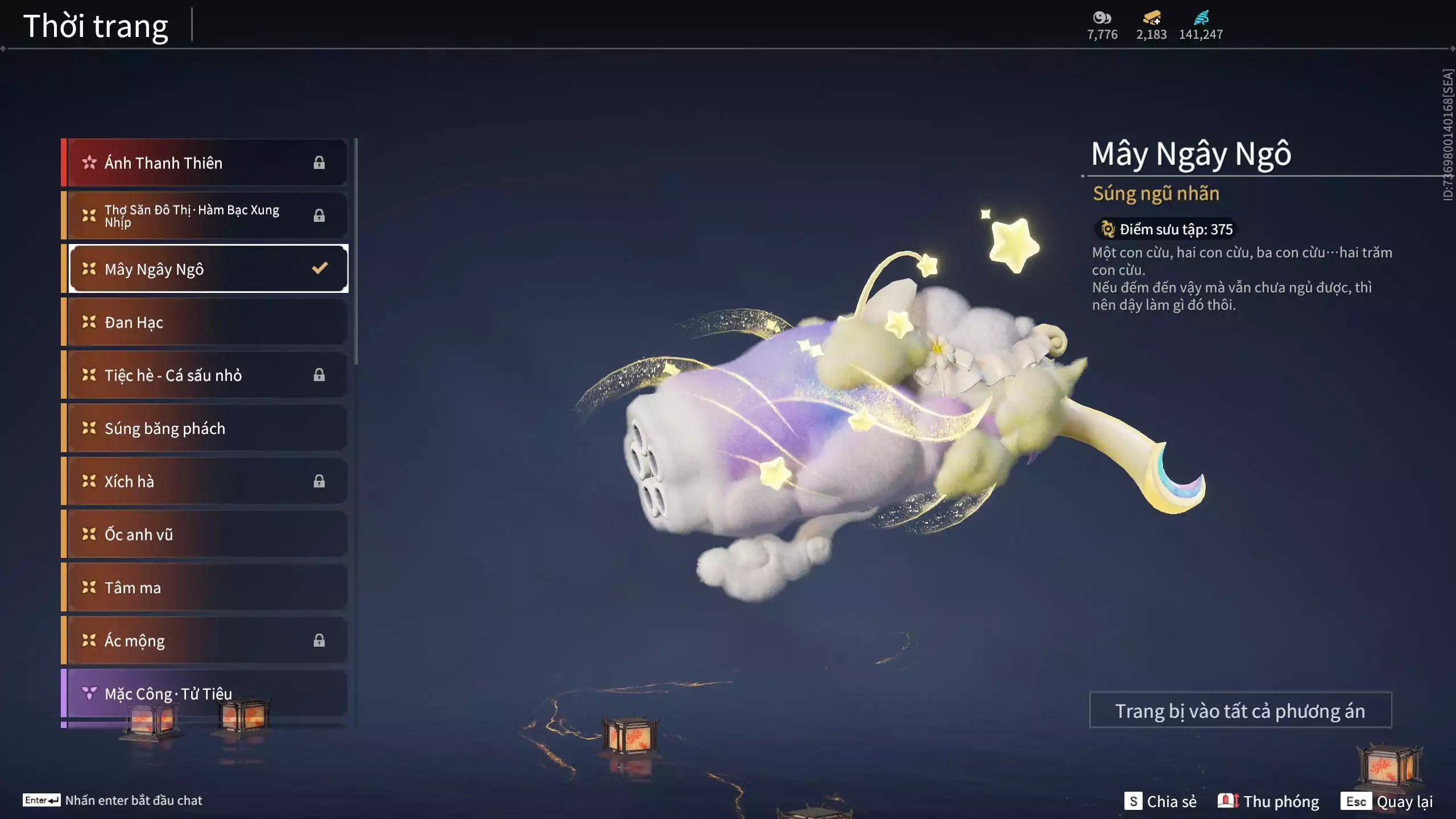 Ảnh Acc 670: *** sẵn 2183 vàng***