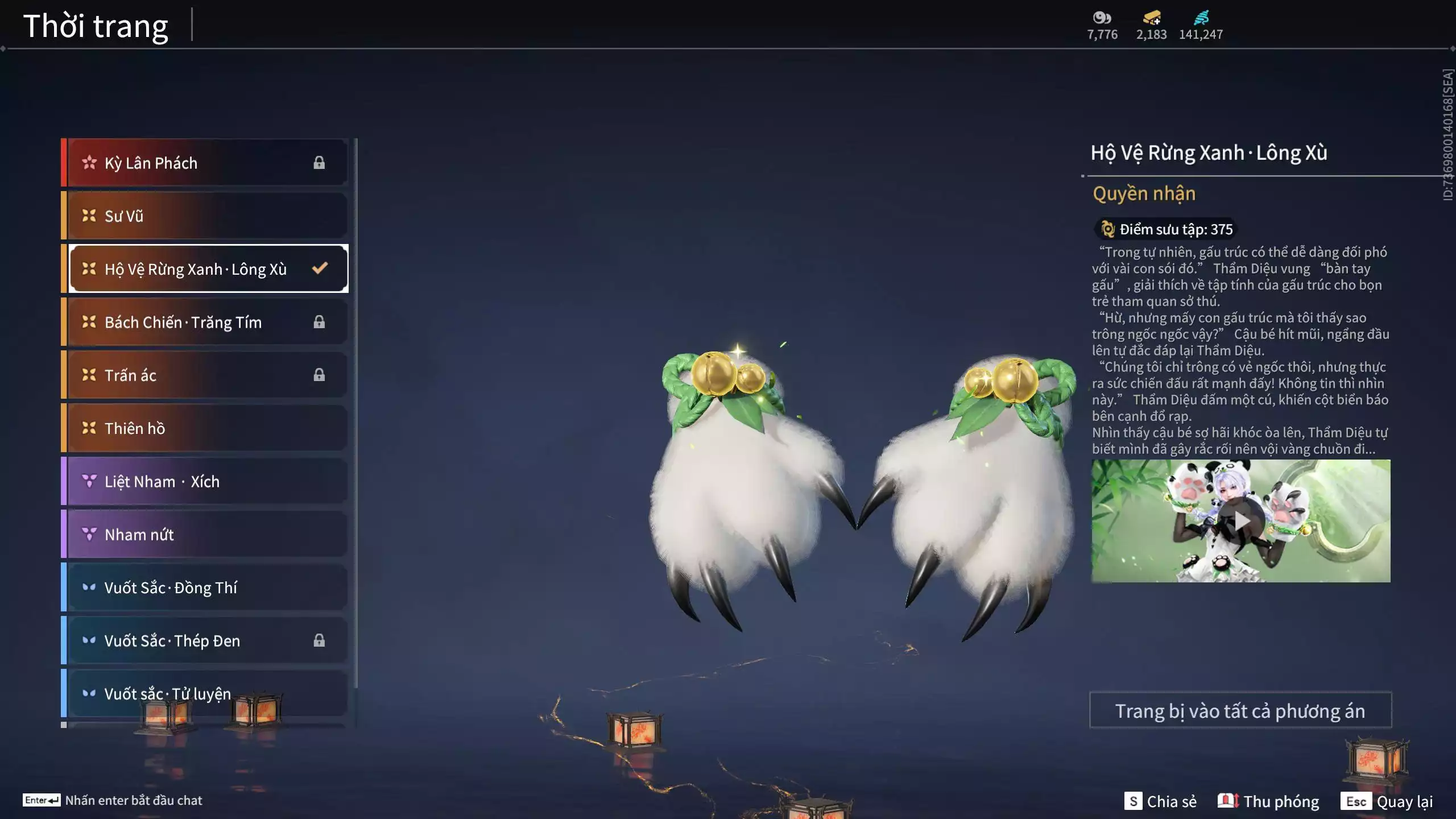 Ảnh Acc 670: *** sẵn 2183 vàng***