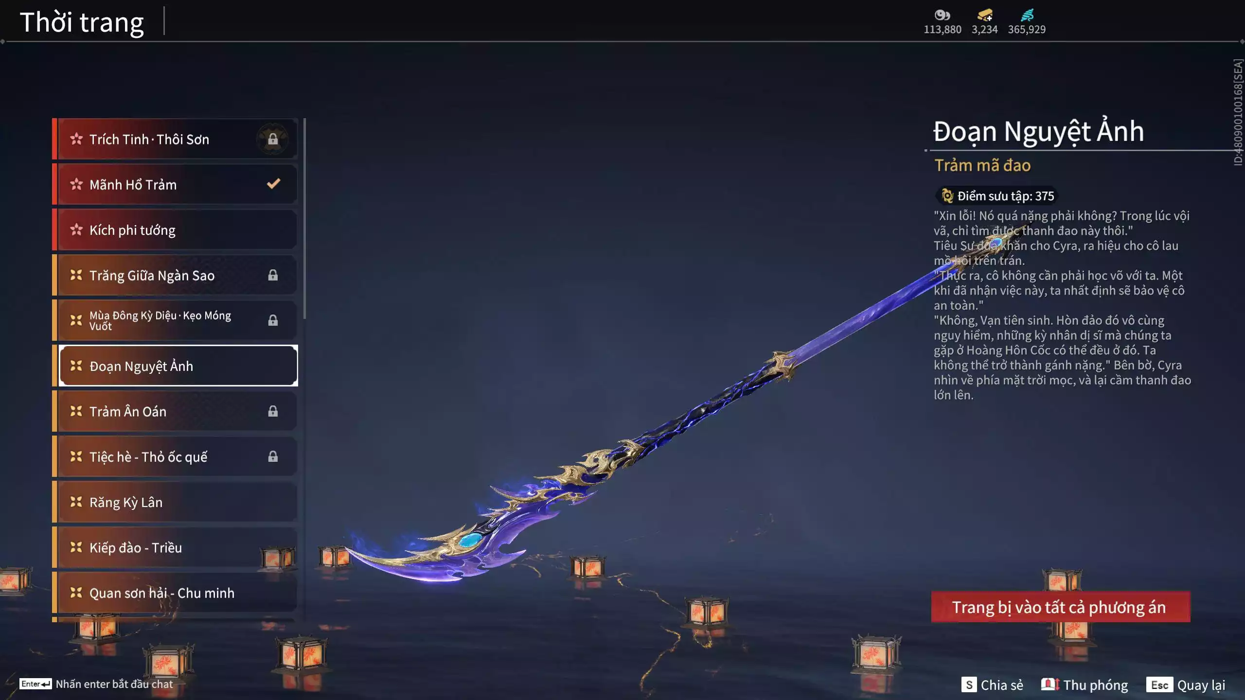 Ảnh Acc 609: ***Acc Vip-Sẵn 3200 Vàng***