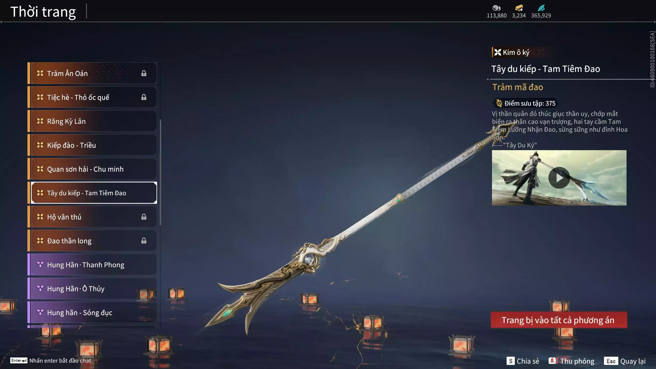 Ảnh Acc 609: ***Acc Vip-Sẵn 3200 Vàng***